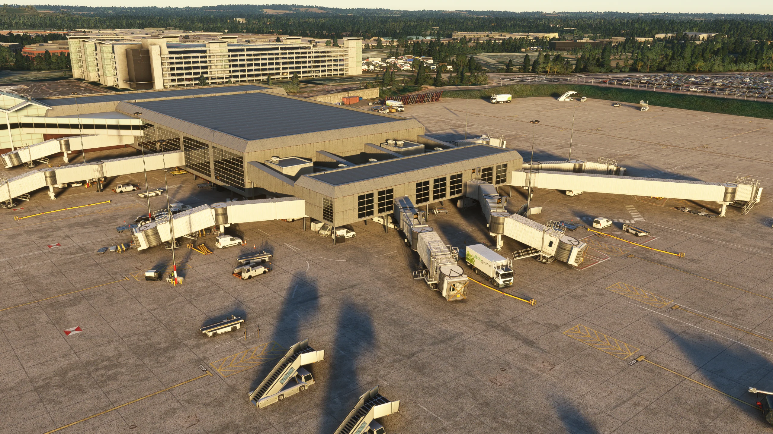 Аэропорт EGBB ( Бирмингем, Великобритания )