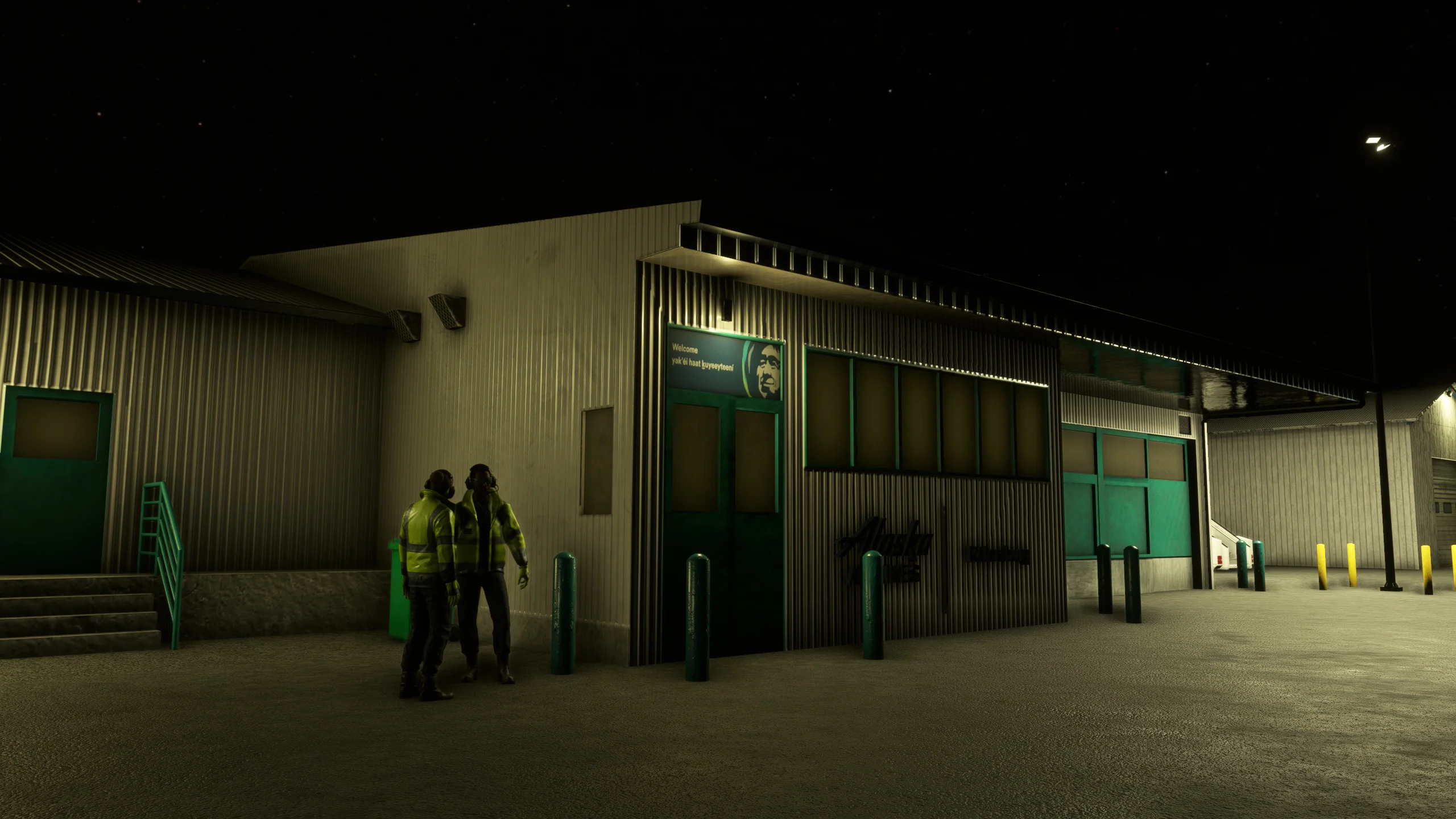 Аэропорт PAPG ( Питерсберг, США )