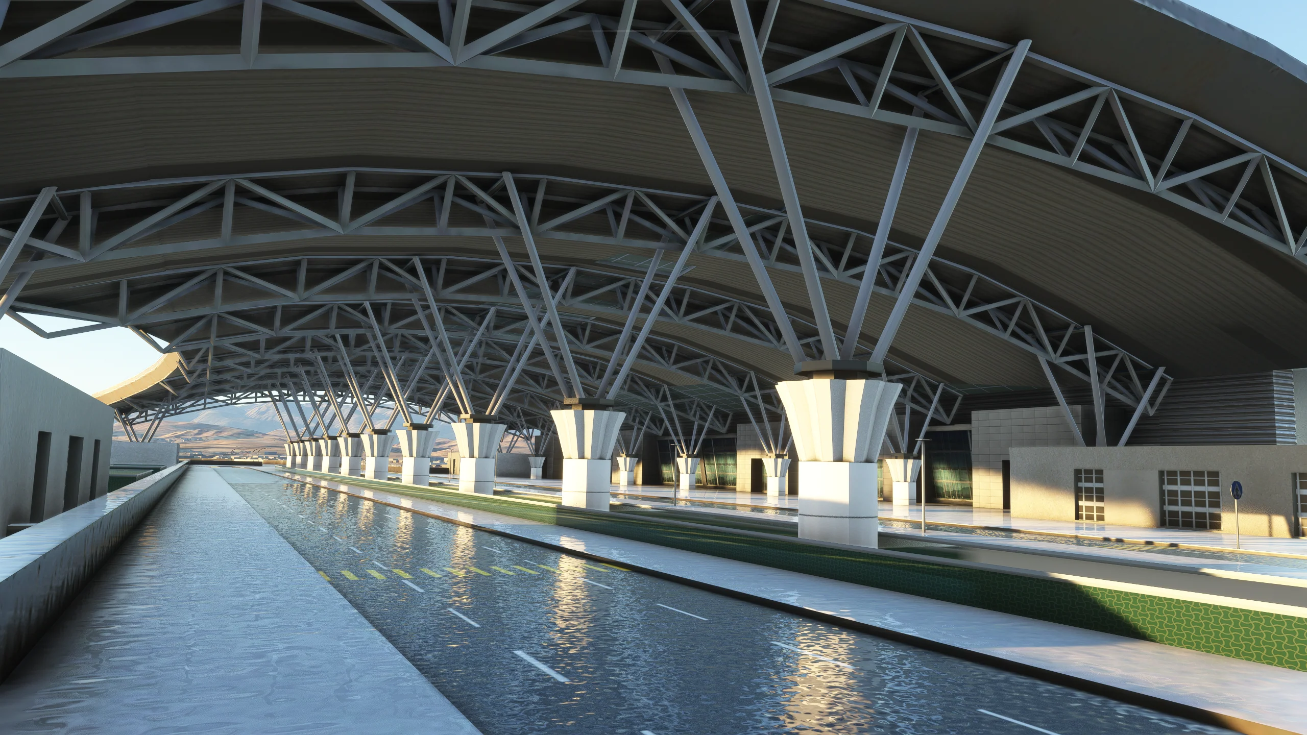 Аэропорт OOMS ( Маскат, Оман )