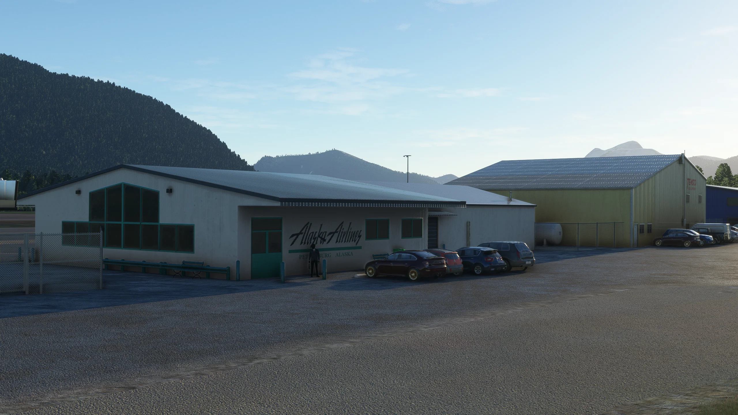 Аэропорт PAPG ( Питерсберг, США )