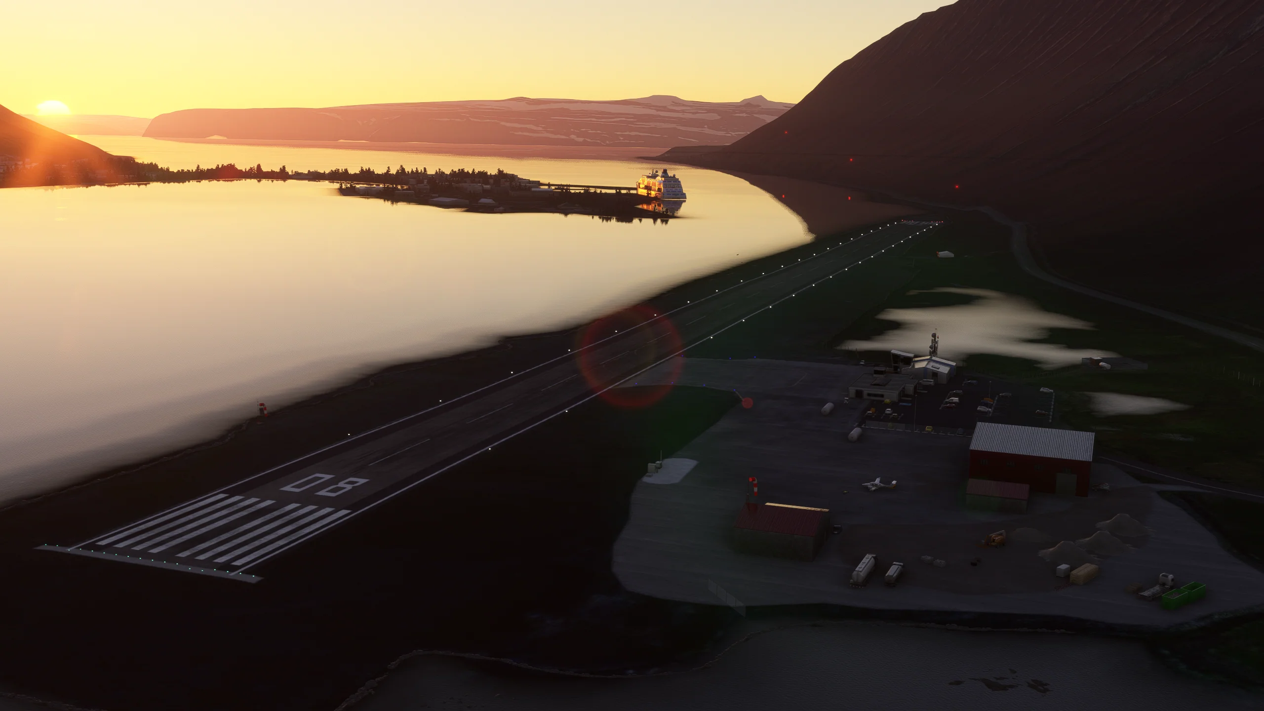 Аэропорт BIIS ( Исафьордюр, Исландия )