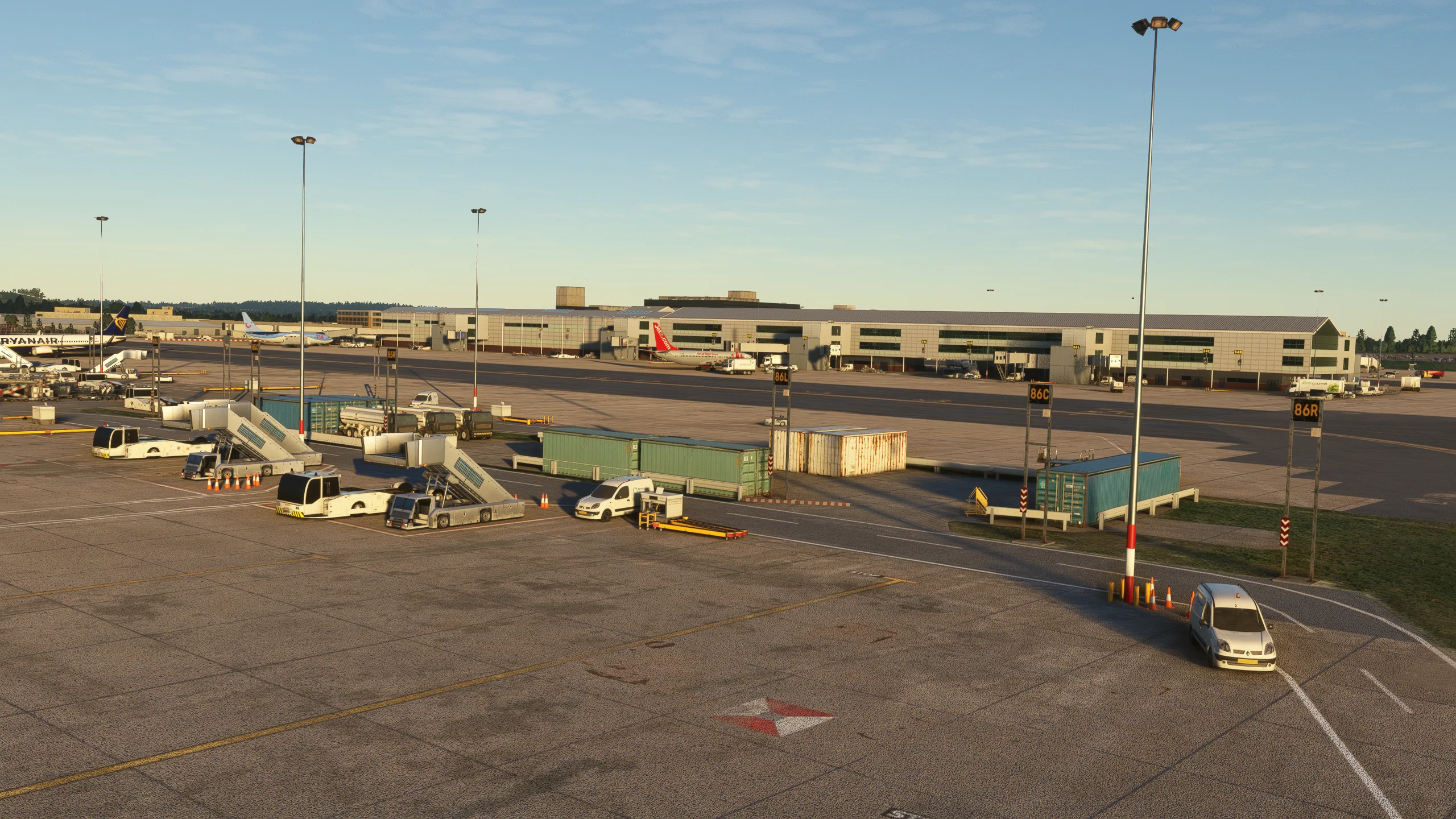 Аэропорт EGBB ( Бирмингем, Великобритания )