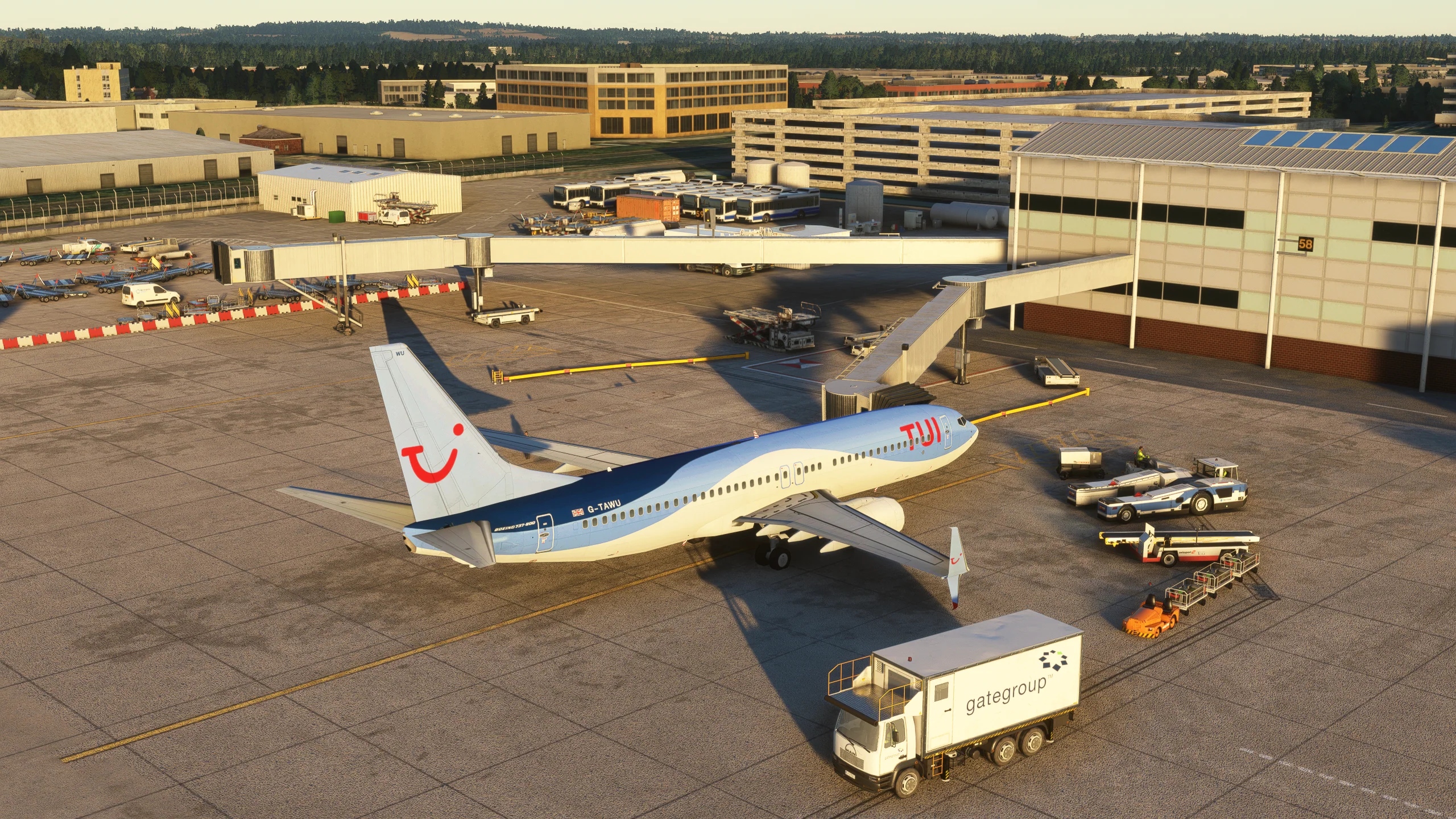 Аэропорт EGBB ( Бирмингем, Великобритания )