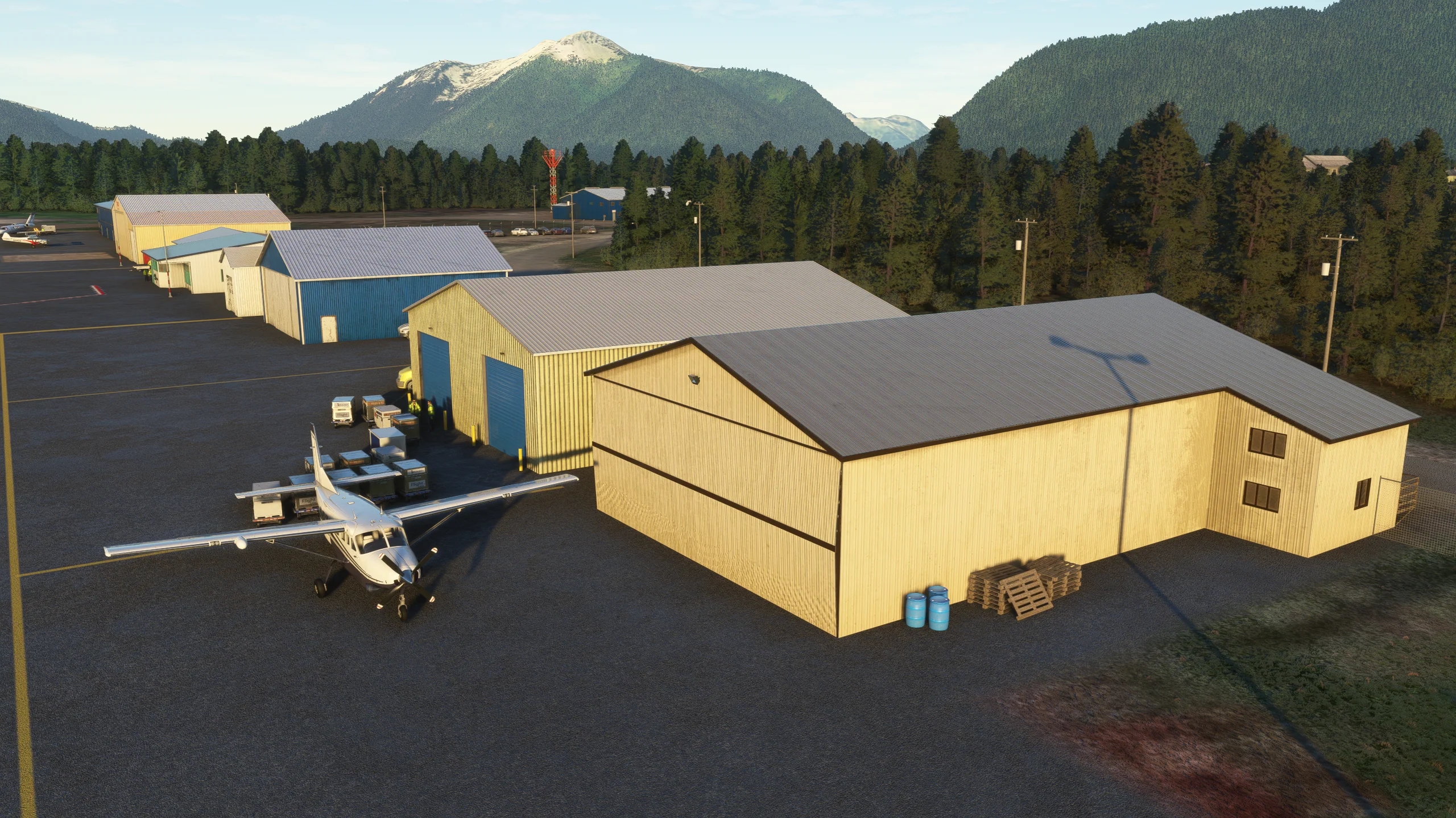 Аэропорт PAPG ( Питерсберг, США )