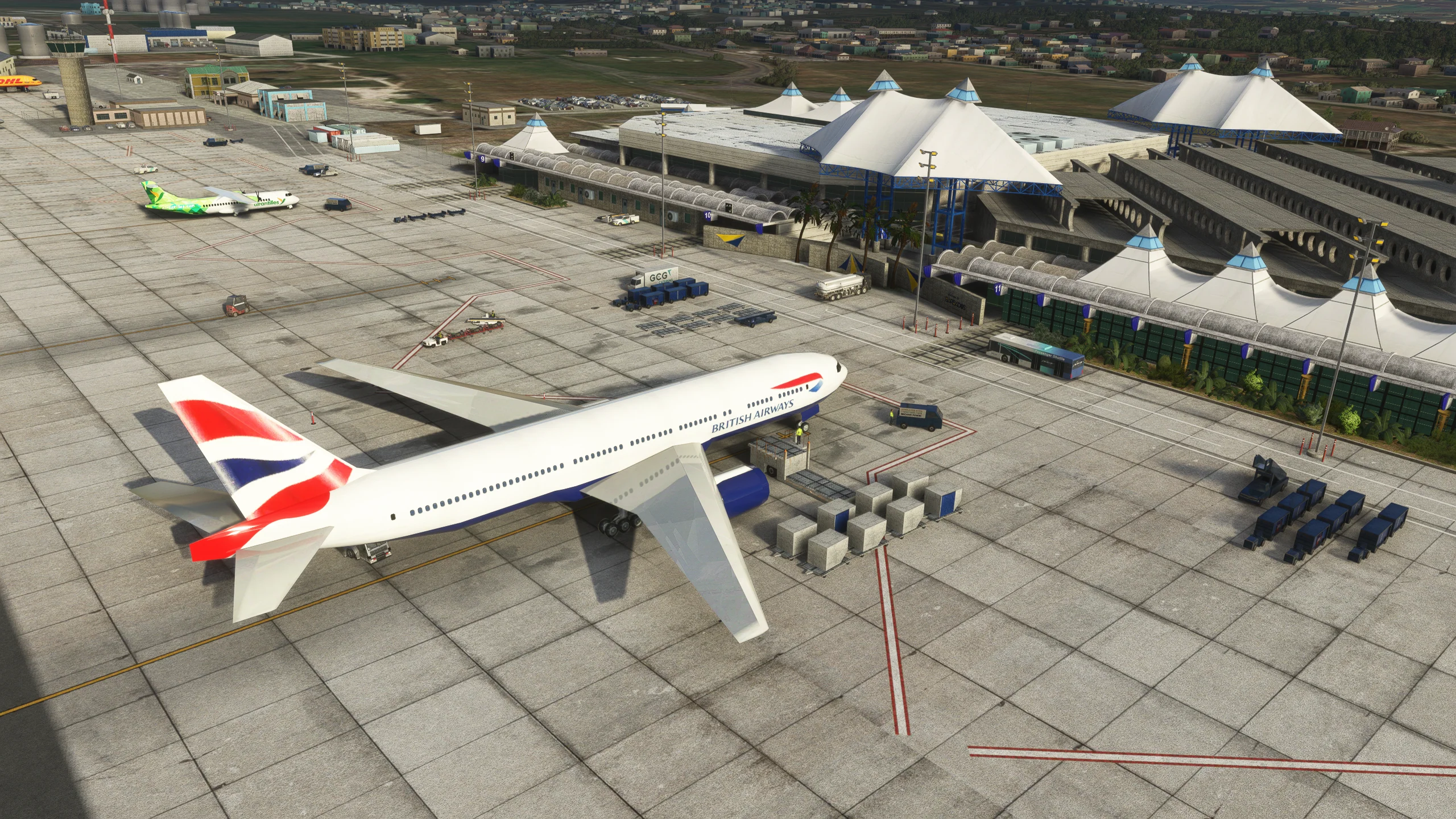 Аэропорт TBPB ( Сиуэлл, Барбадос )