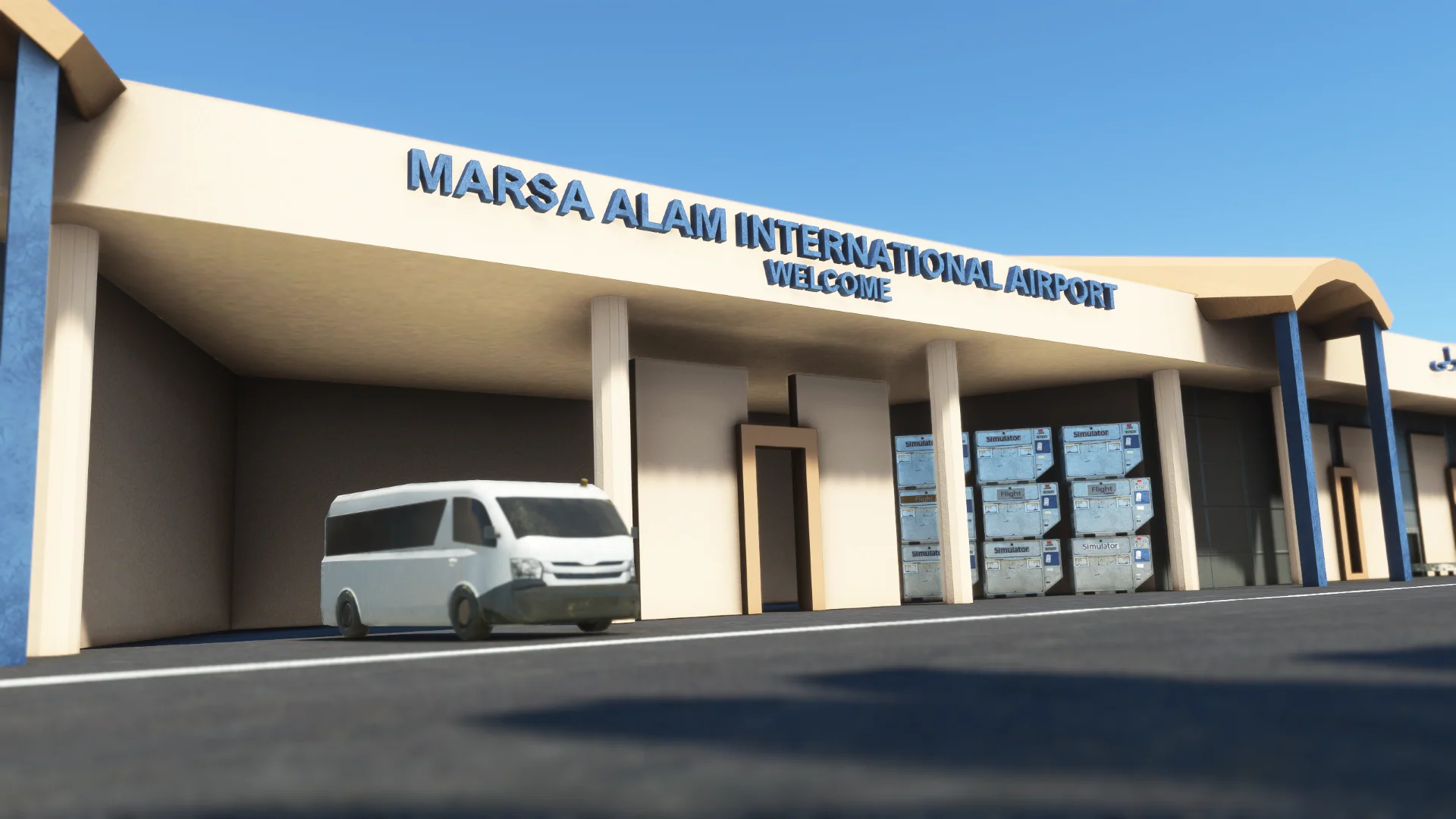 Аэропорт HEMA ( Марса-эль-Алам, Египет )