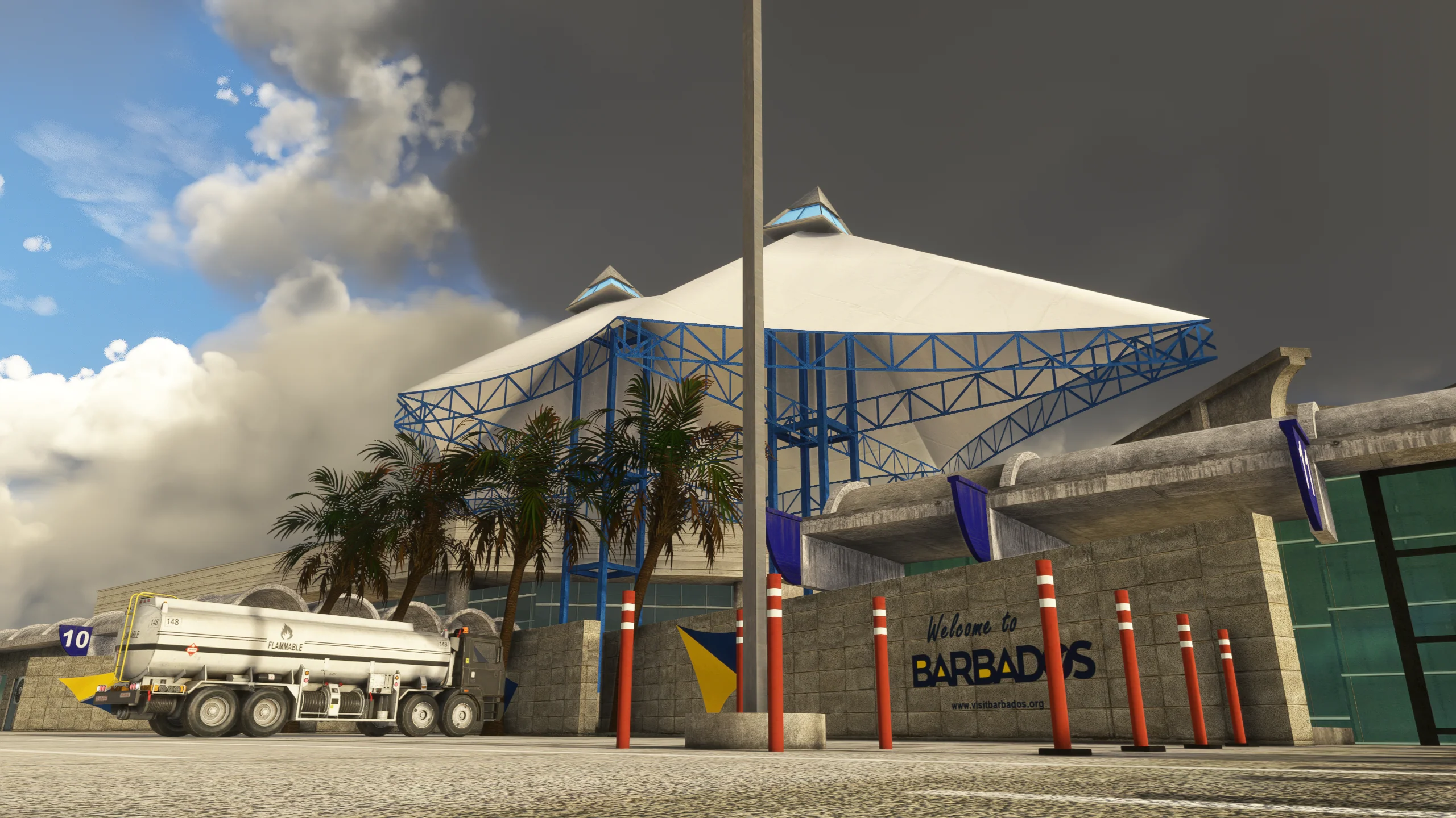 Аэропорт TBPB ( Сиуэлл, Барбадос )