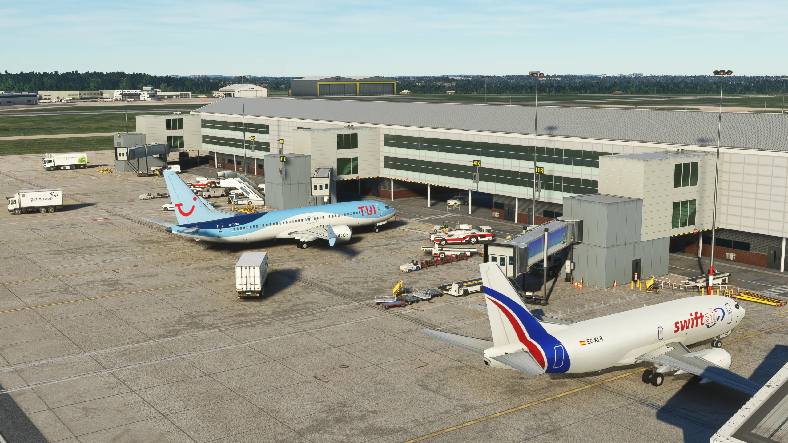 Аэропорт EGBB ( Бирмингем, Великобритания )