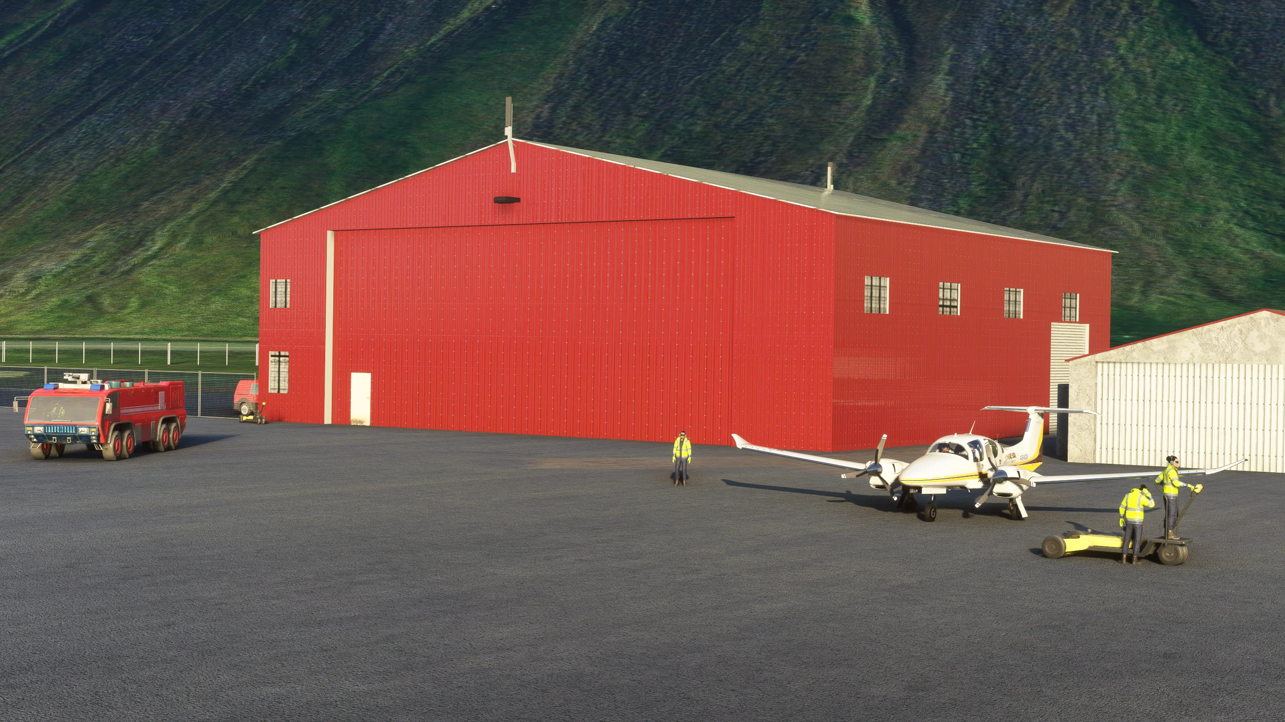 Аэропорт BIIS ( Исафьордюр, Исландия )