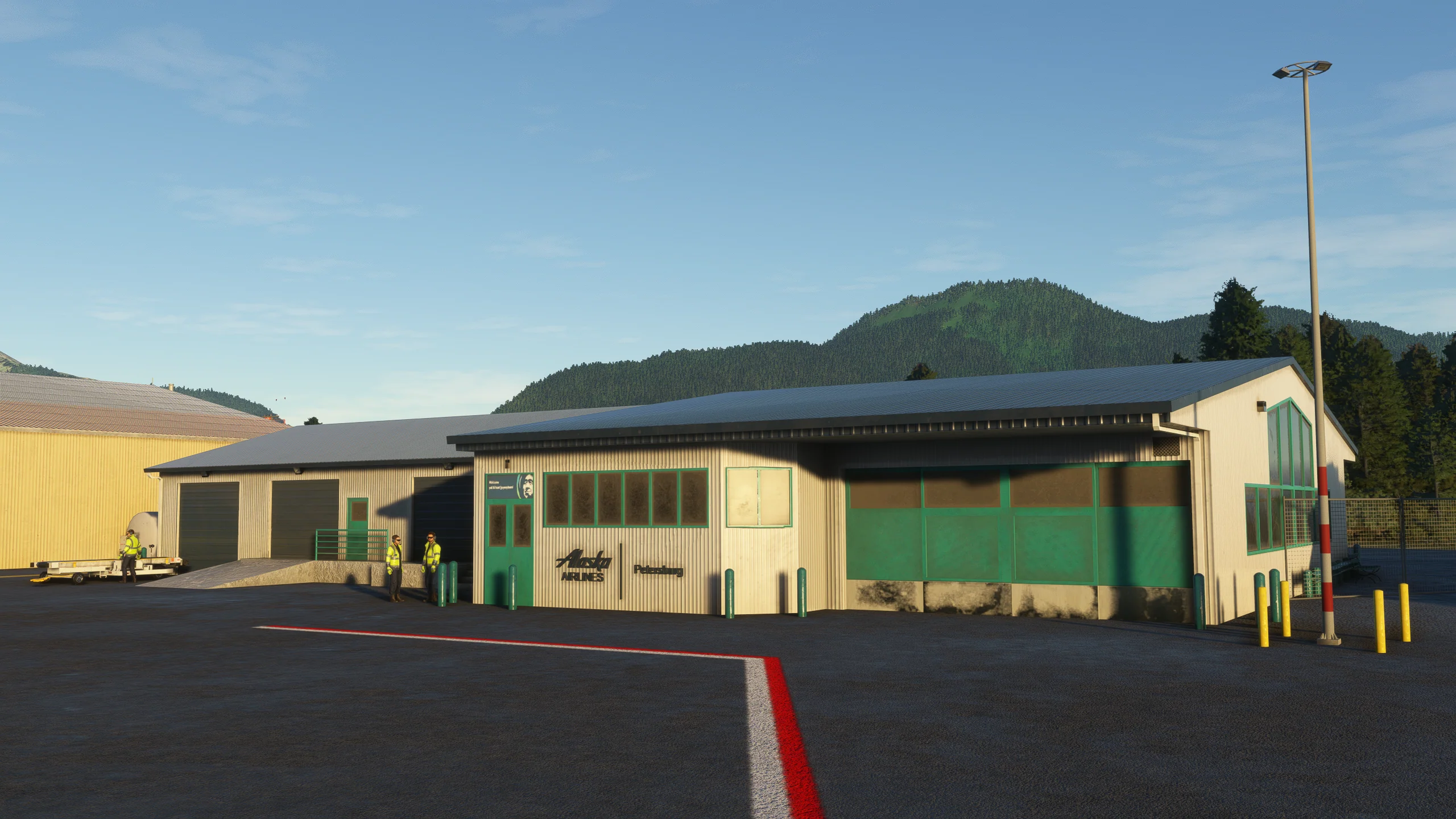 Аэропорт PAPG ( Питерсберг, США )