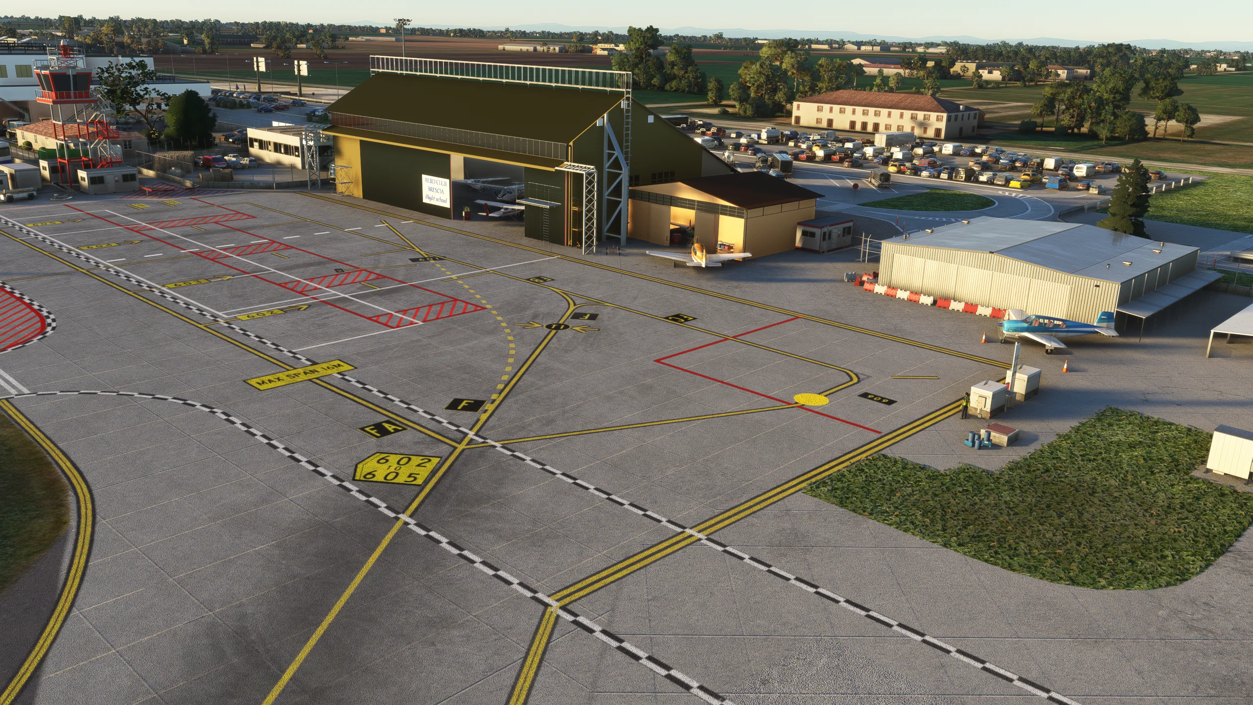 Аэропорт LIPO ( Монтикьяри, Италия )