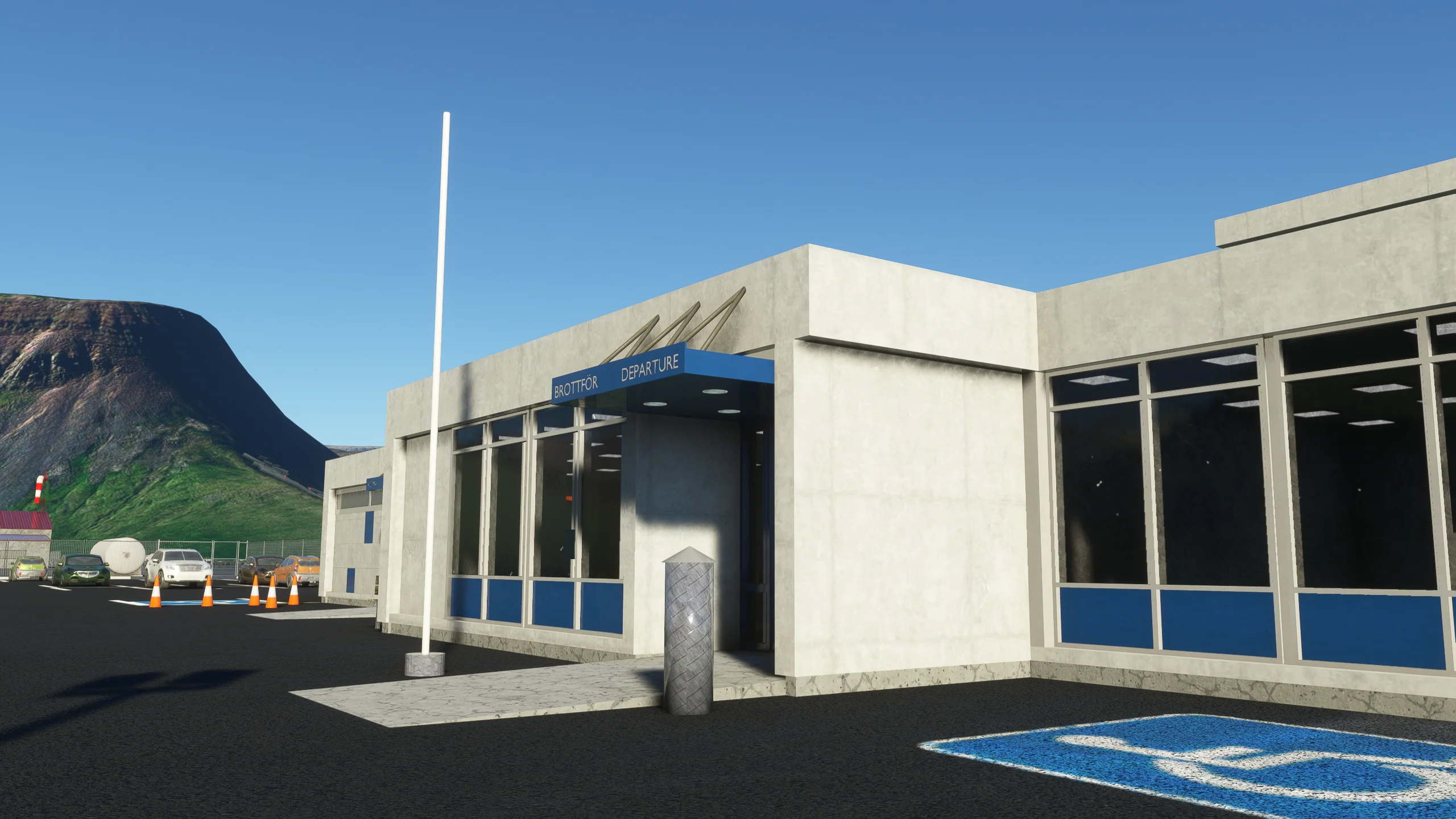 Аэропорт BIIS ( Исафьордюр, Исландия )