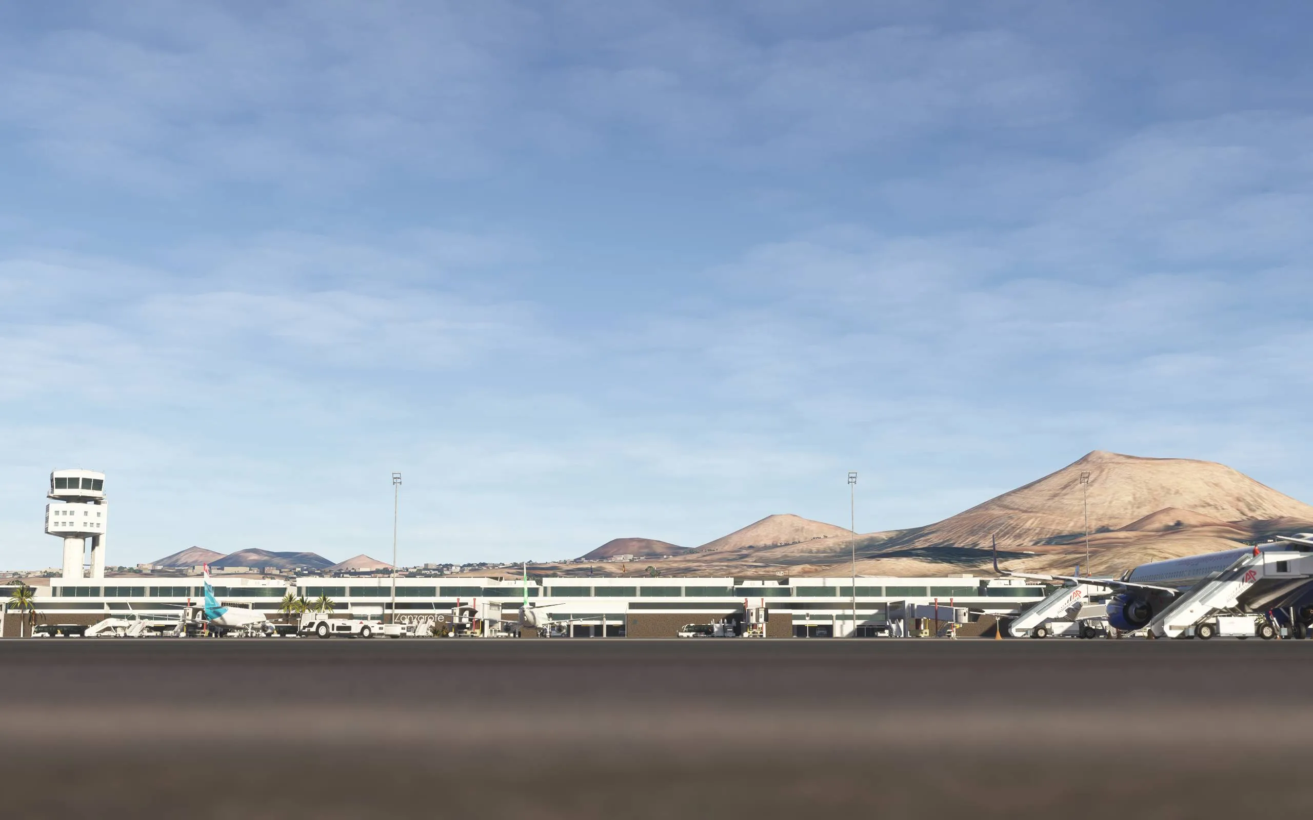 Аэропорт GCRR ( Лансароте, Испания )