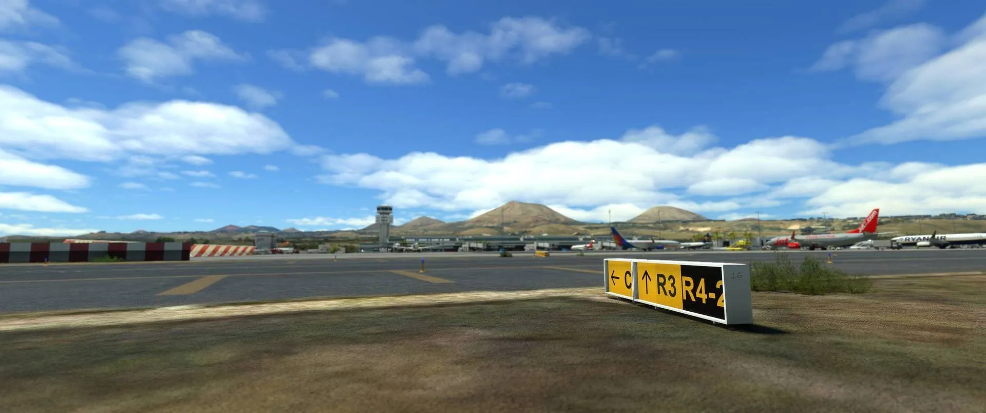 Аэропорт GCRR ( Лансароте, Испания )