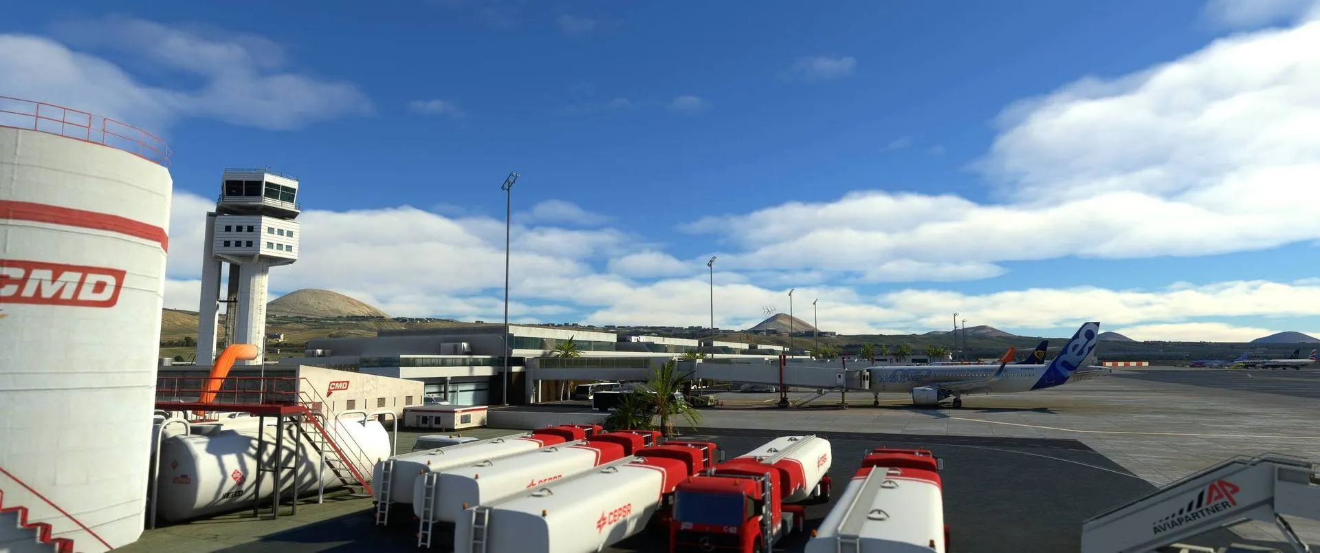 Аэропорт GCRR ( Лансароте, Испания )