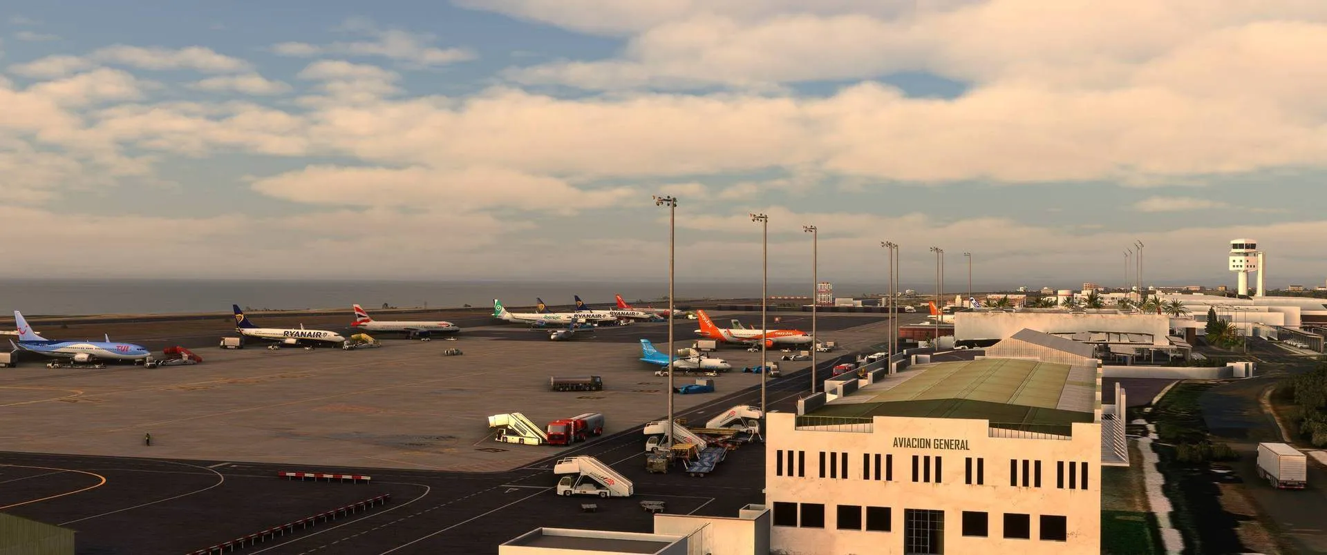 Аэропорт GCRR ( Лансароте, Испания )