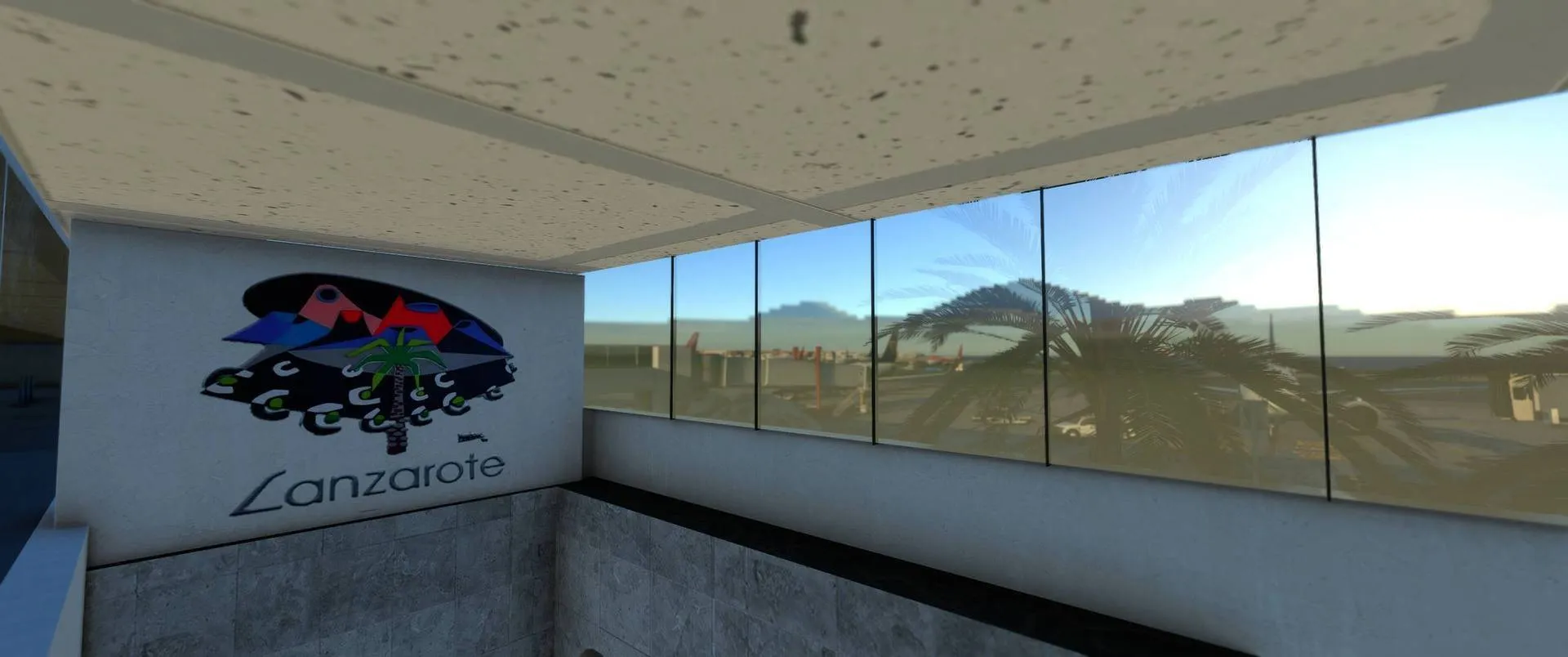 Аэропорт GCRR ( Лансароте, Испания )