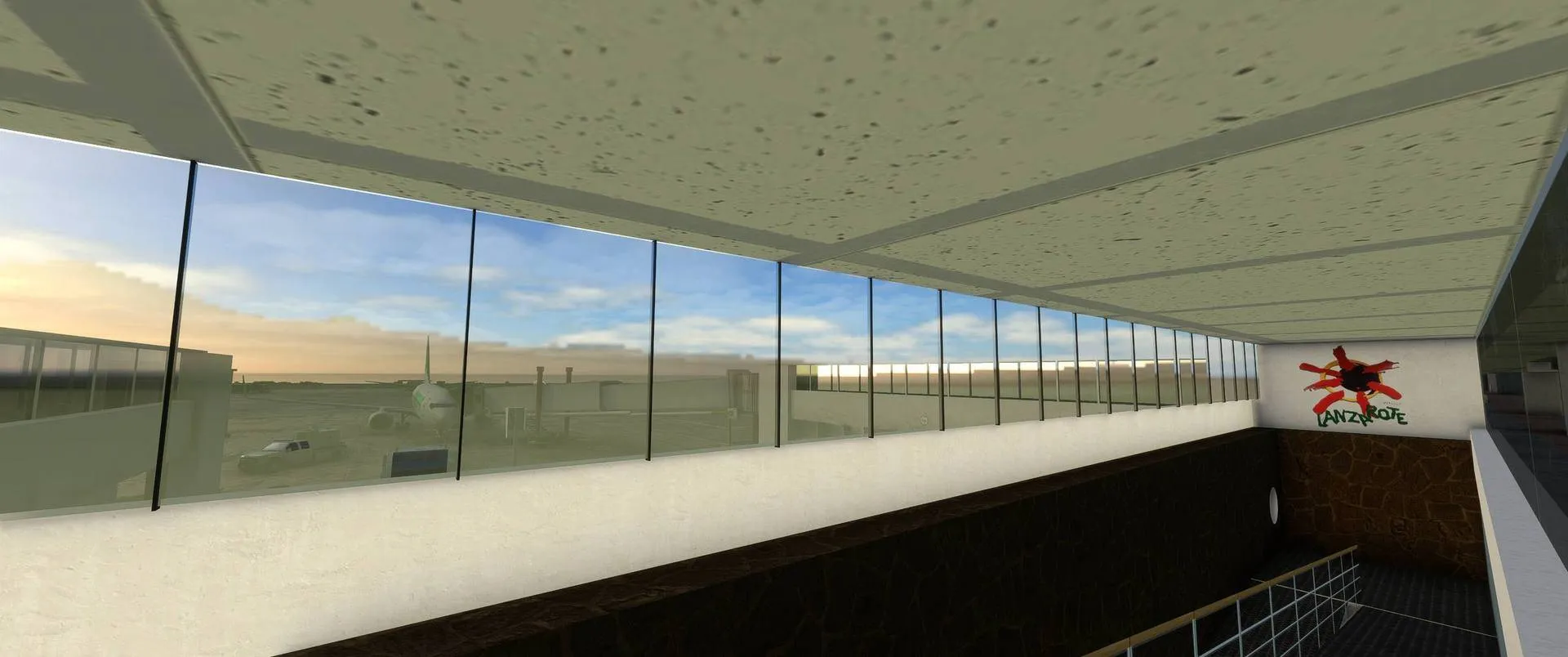 Аэропорт GCRR ( Лансароте, Испания )