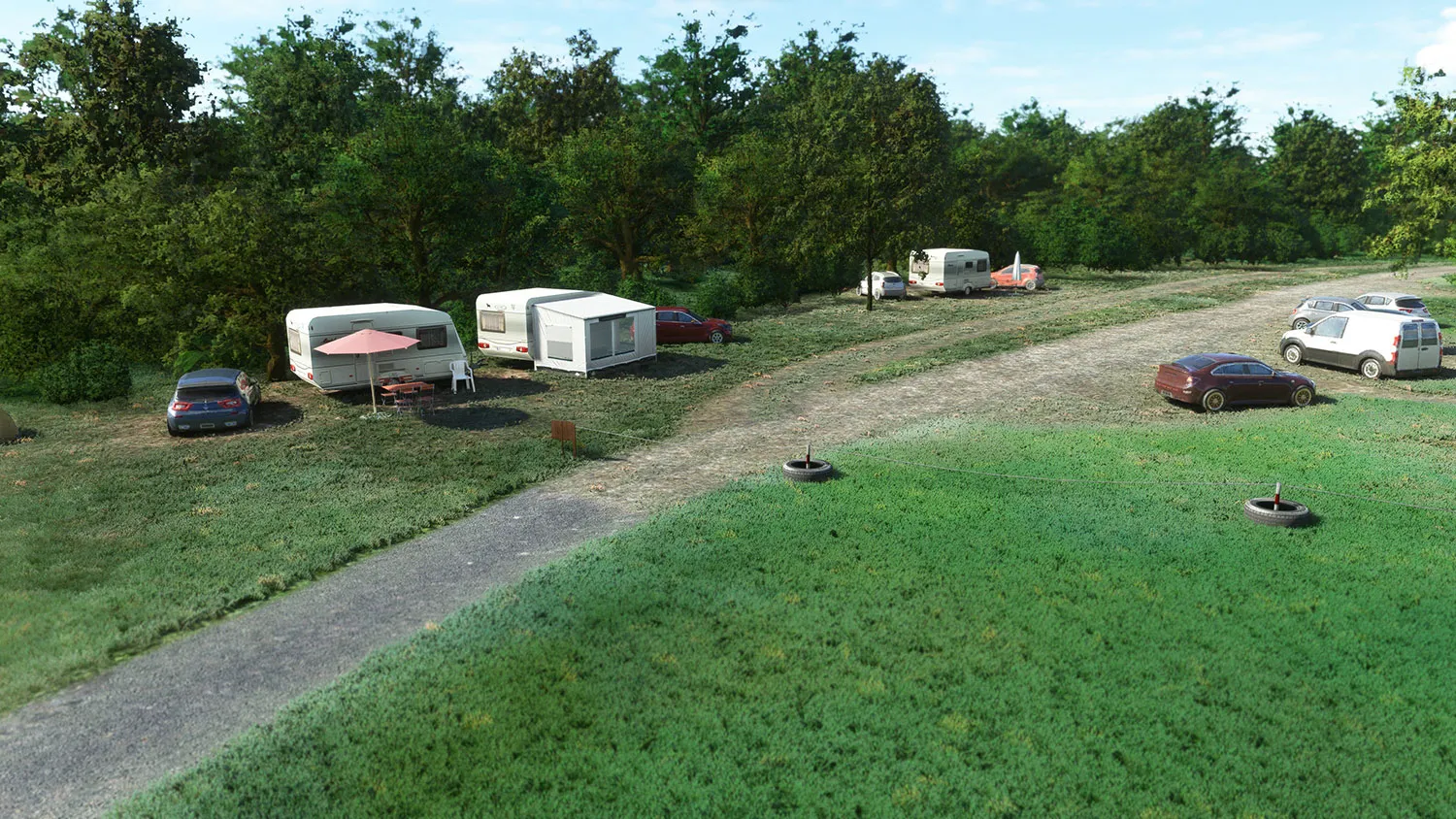 Аэродром EDQ1 ( Кронах, Швейцария )