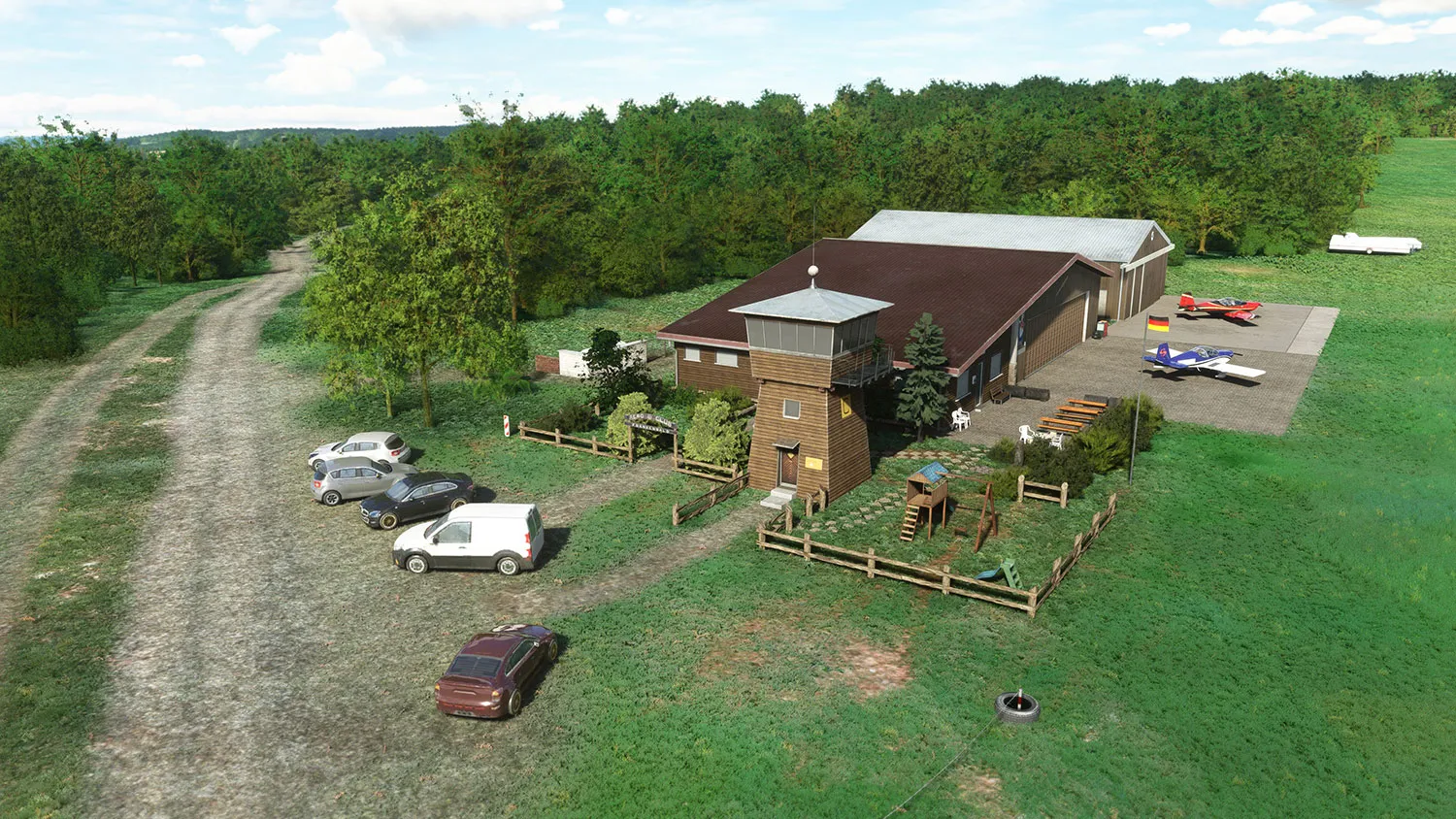 Аэродром EDQ1 ( Кронах, Швейцария )