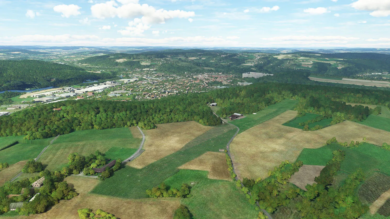 Аэродром EDQ1 ( Кронах, Швейцария )