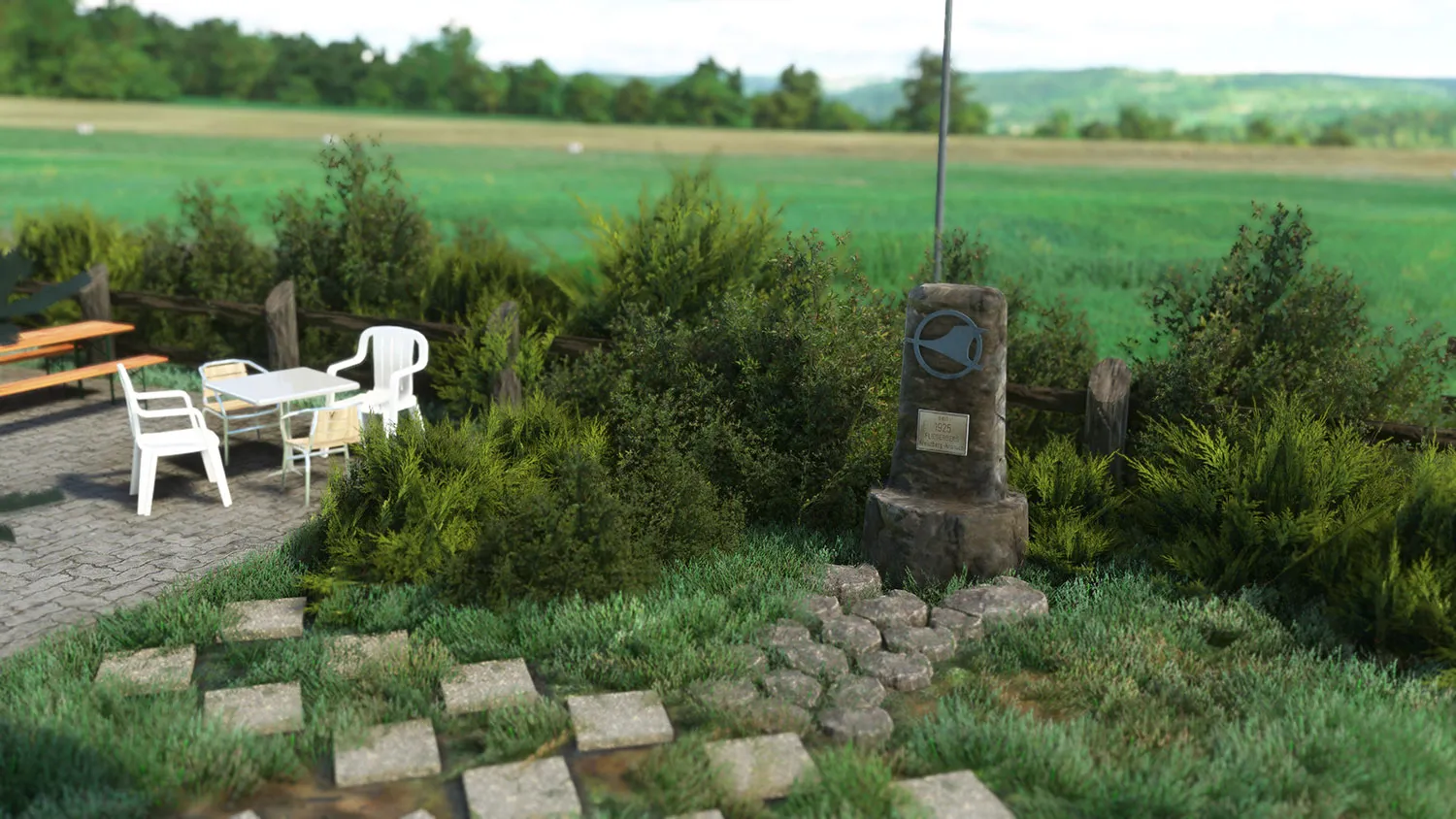 Аэродром EDQ1 ( Кронах, Швейцария )