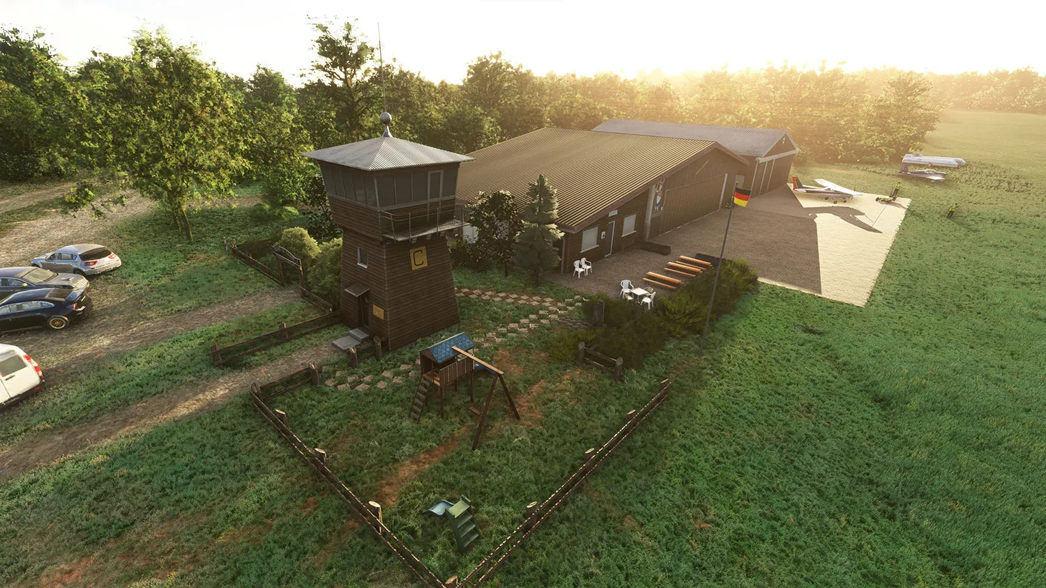 Аэродром EDQ1 ( Кронах, Швейцария )