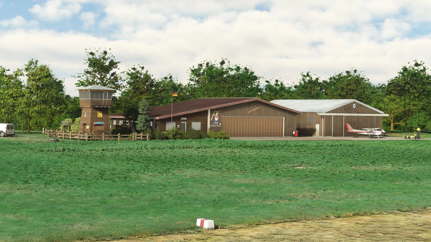 Аэродром EDQ1 ( Кронах, Швейцария )