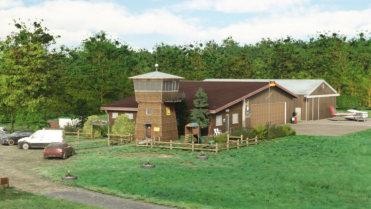 Аэродром EDQ1 ( Кронах, Швейцария )