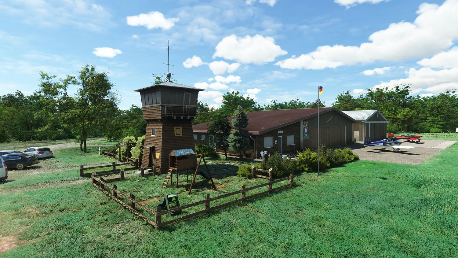 Аэродром EDQ1 ( Кронах, Швейцария )