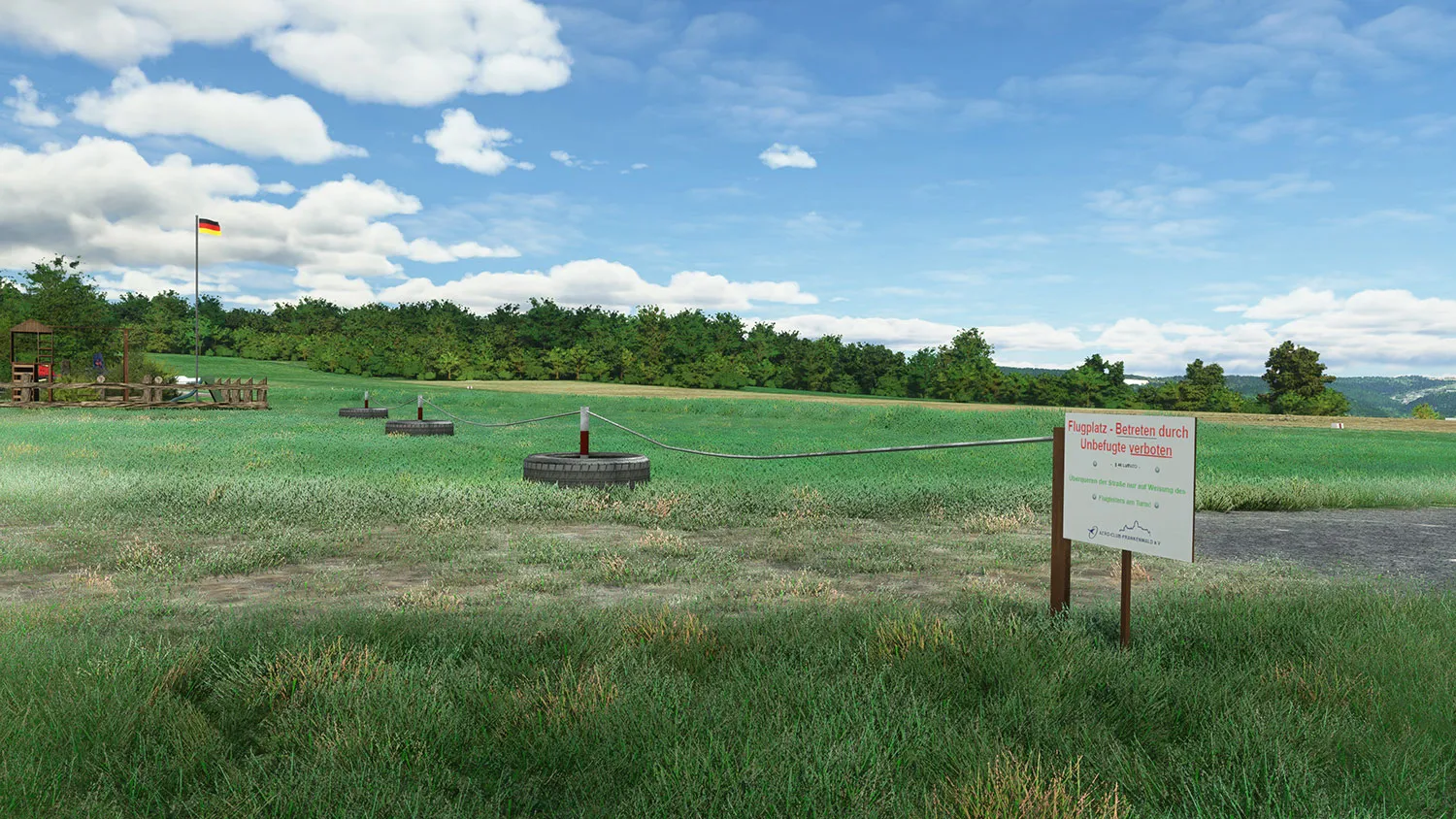 Аэродром EDQ1 ( Кронах, Швейцария )