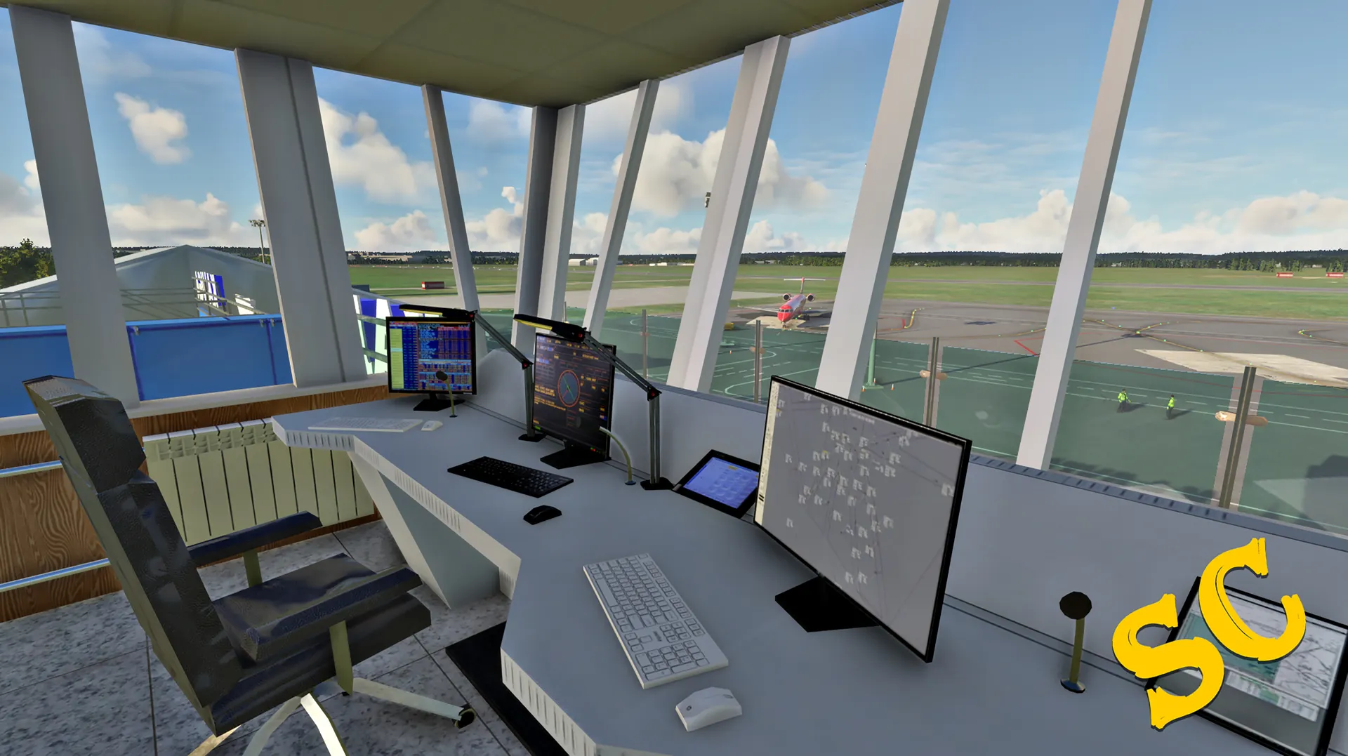 Аэропорт UUBC ( Калуга, Россия )