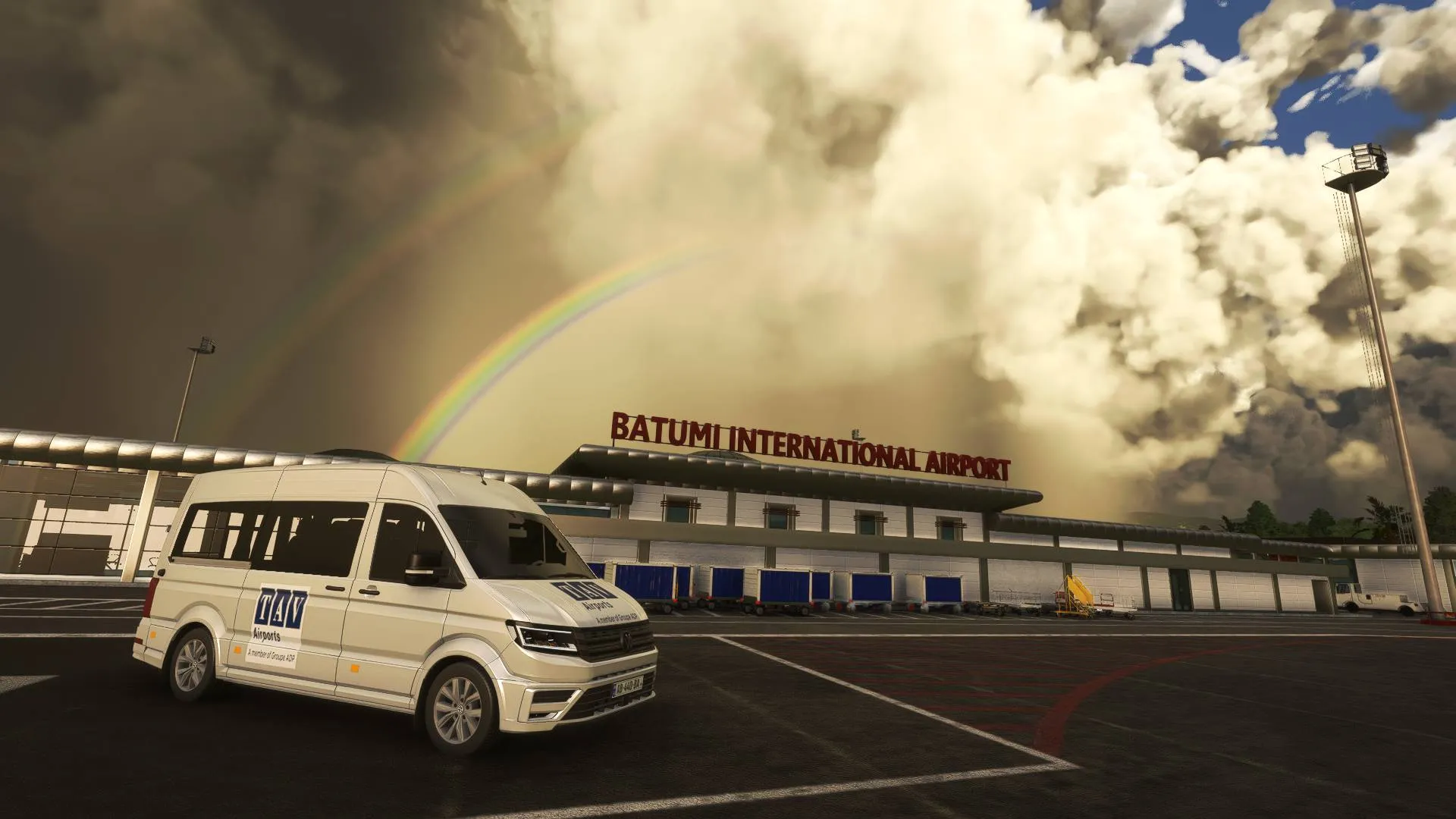 Аэропорт UGSB ( Батуми, Грузия )