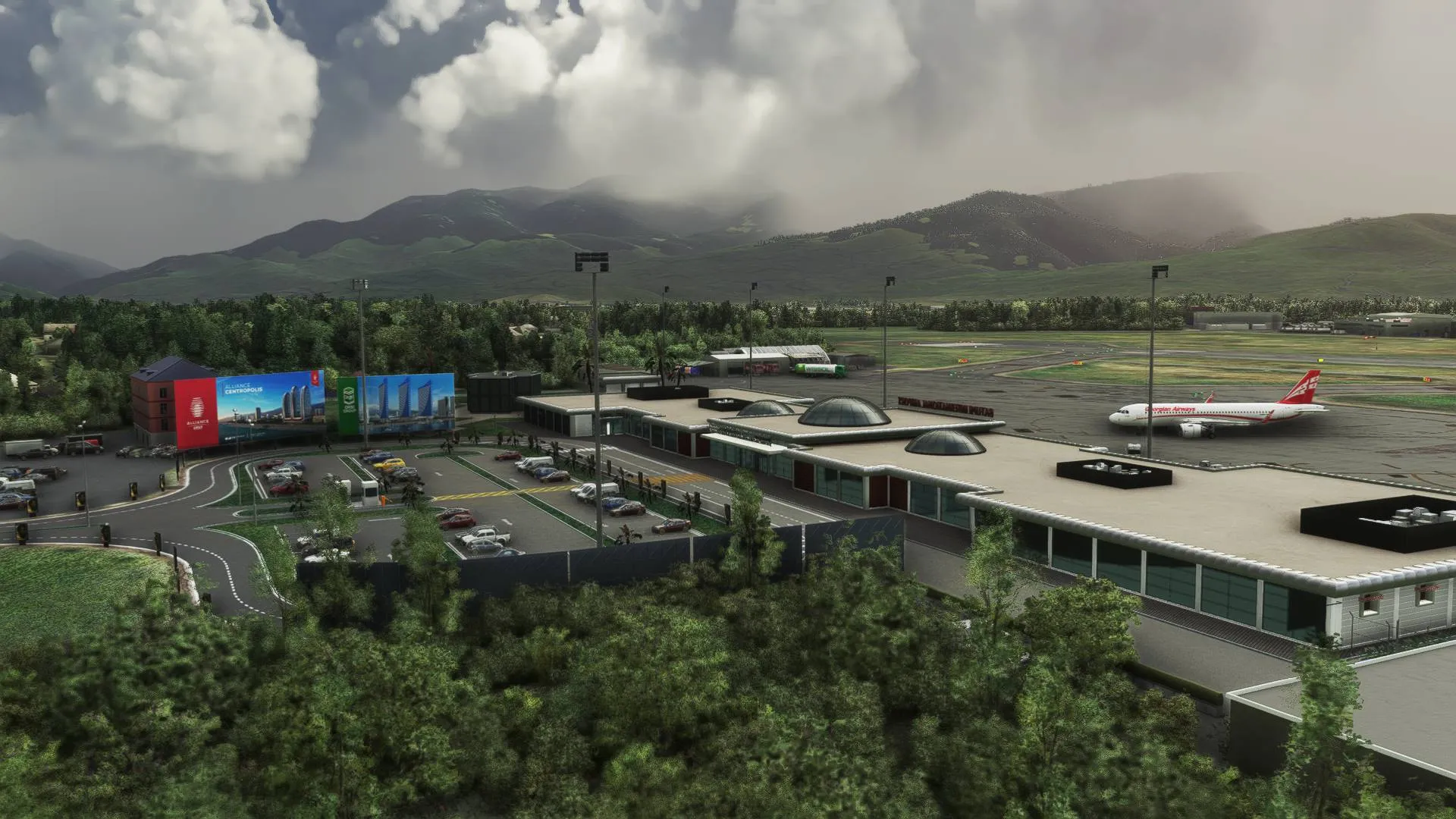 Аэропорт UGSB ( Батуми, Грузия )