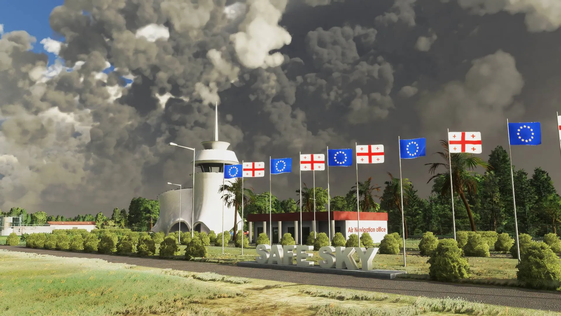 Аэропорт UGSB ( Батуми, Грузия )