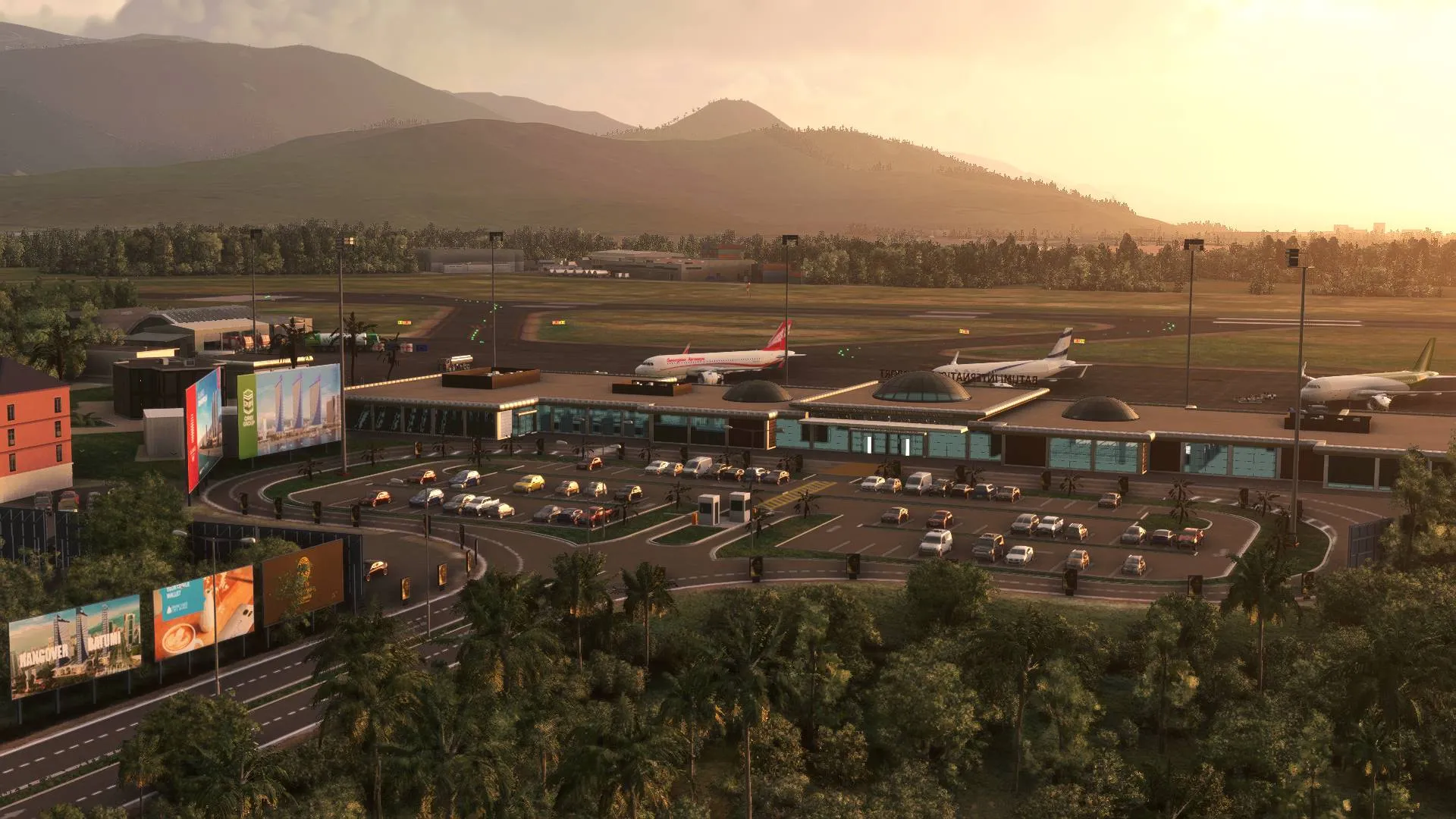 Аэропорт UGSB ( Батуми, Грузия )