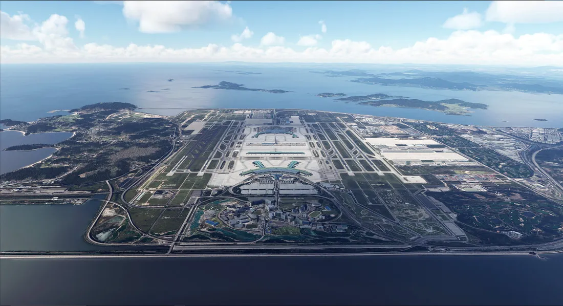 Аэропорт RKSI ( Инчхон, Корея )