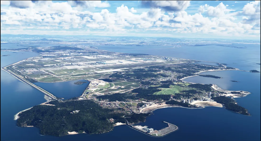 Аэропорт RKSI ( Инчхон, Корея )