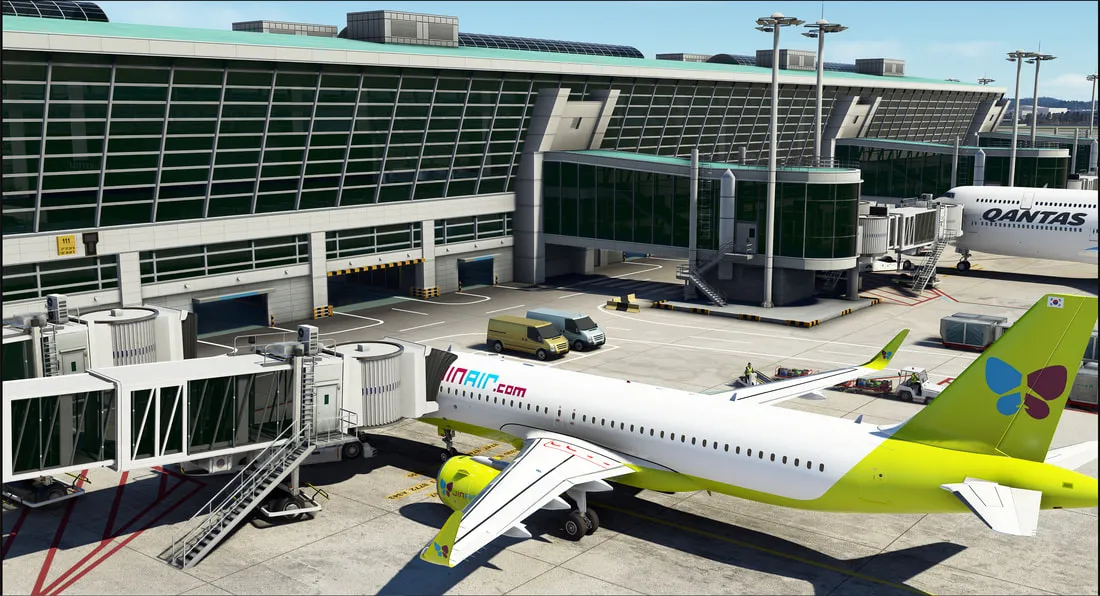 Аэропорт RKSI ( Инчхон, Корея )