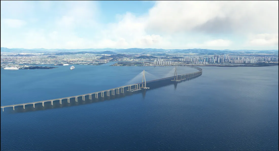 Аэропорт RKSI ( Инчхон, Корея )