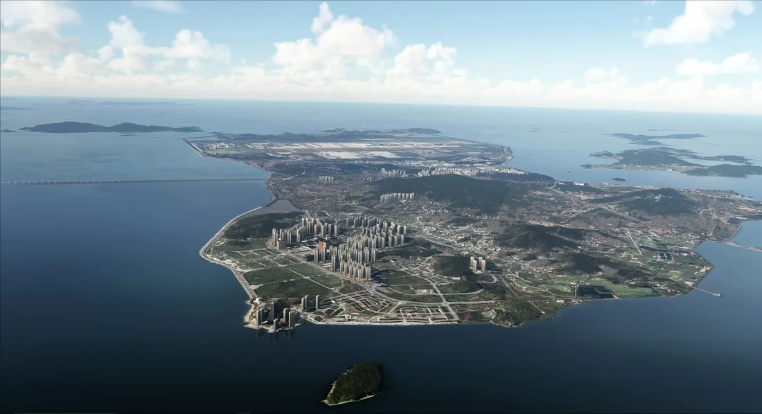 Аэропорт RKSI ( Инчхон, Корея )