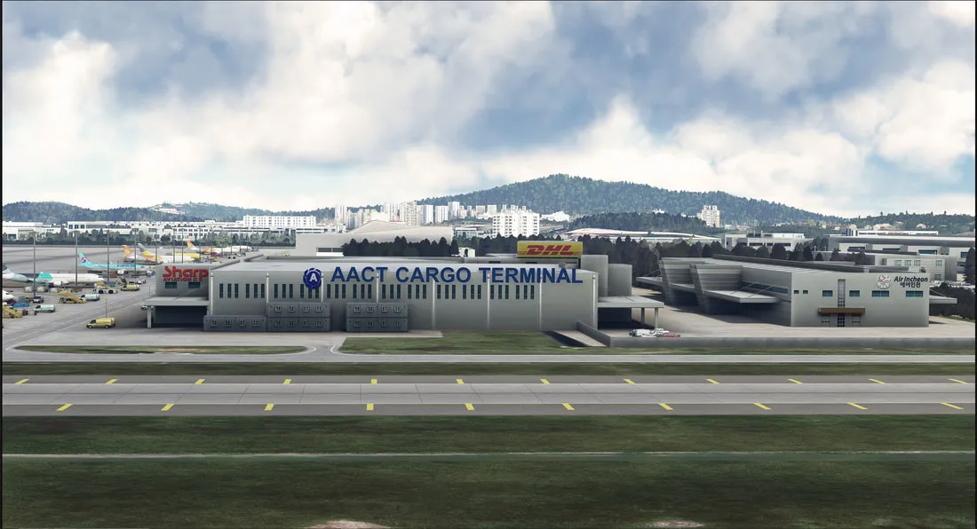 Аэропорт RKSI ( Инчхон, Корея )