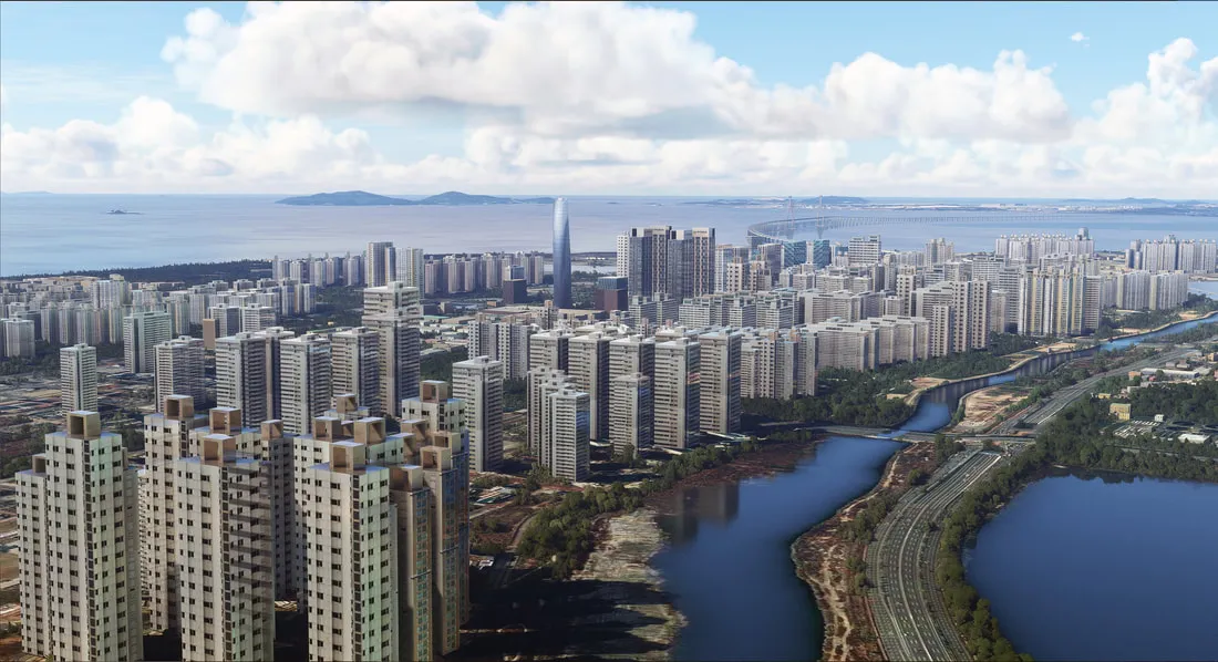 Аэропорт RKSI ( Инчхон, Корея )