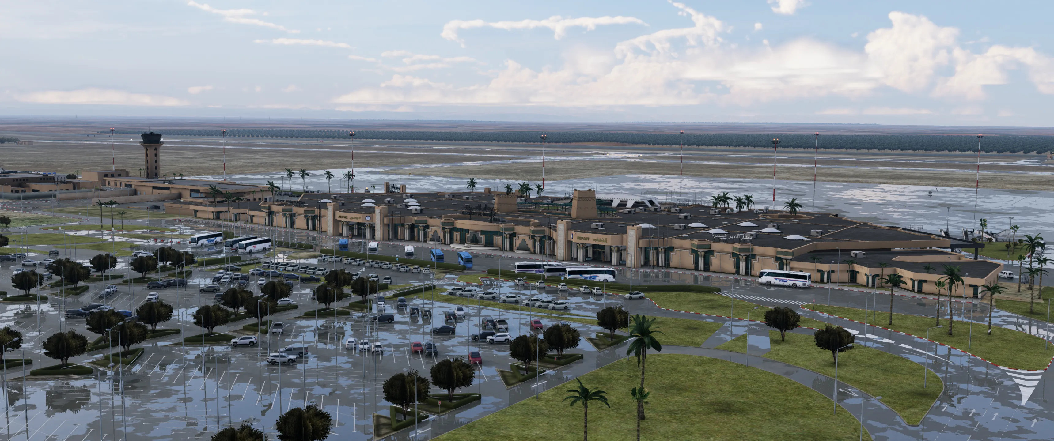 Аэропорт GMAD ( Агадир, Марокко )