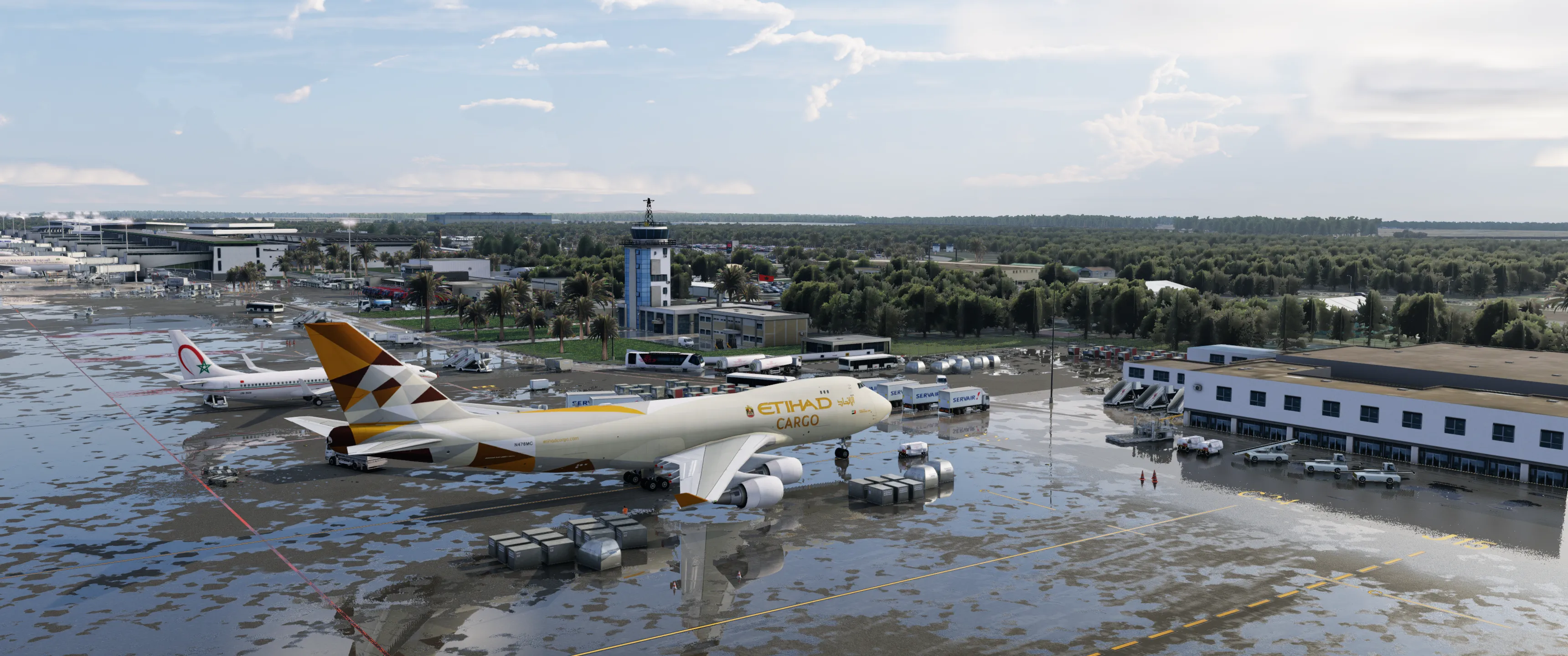 Аэропорт GMMN ( Касабланка, Марокко )