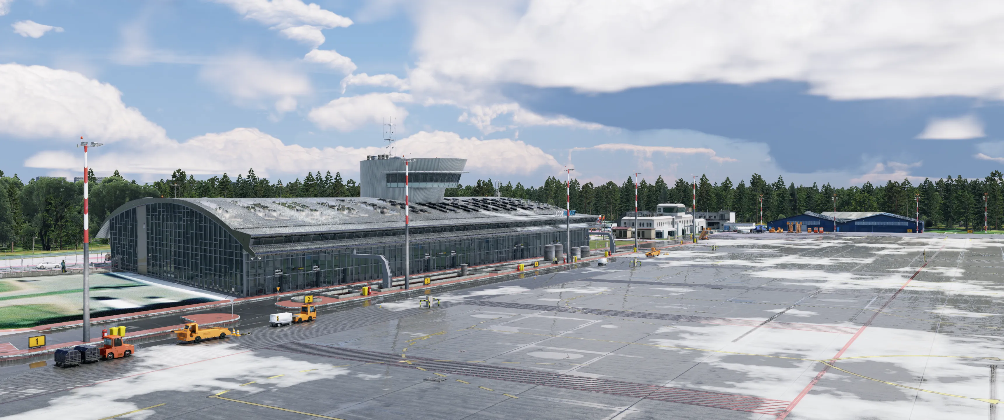 Аэропорт EPLL ( Лодзь, Польша )