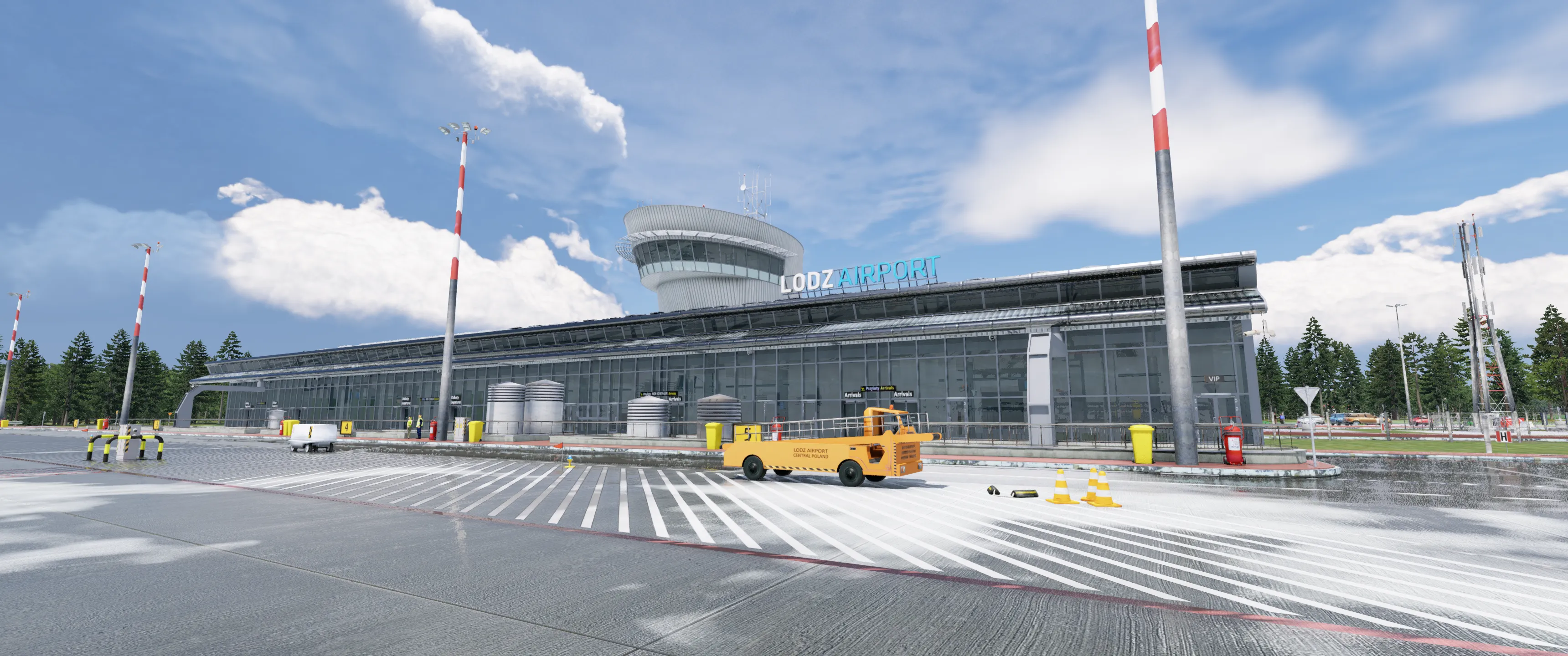 Аэропорт EPLL ( Лодзь, Польша )