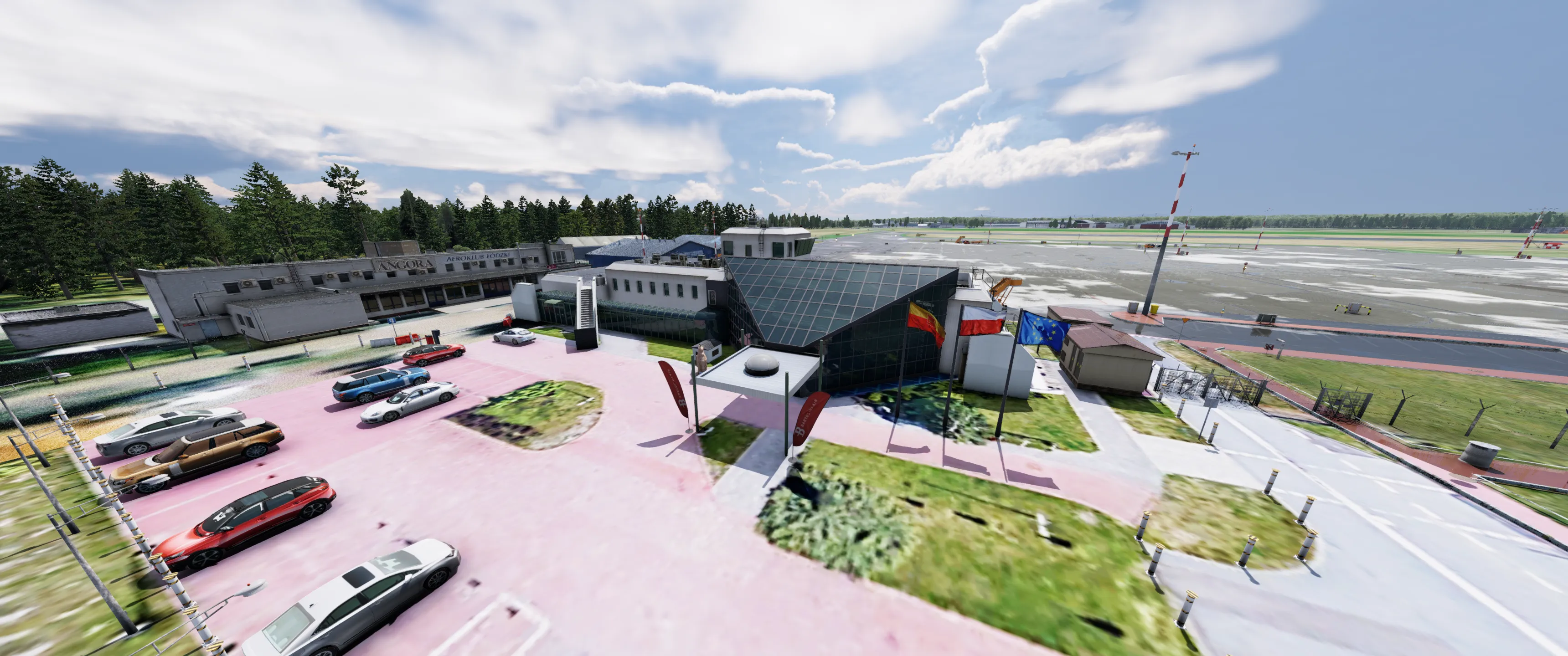 Аэропорт EPLL ( Лодзь, Польша )