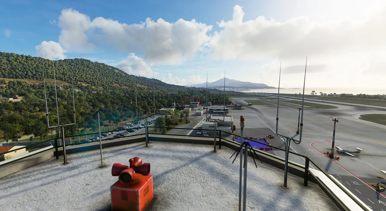 Аэропорт LGSM ( Самос, Греция )