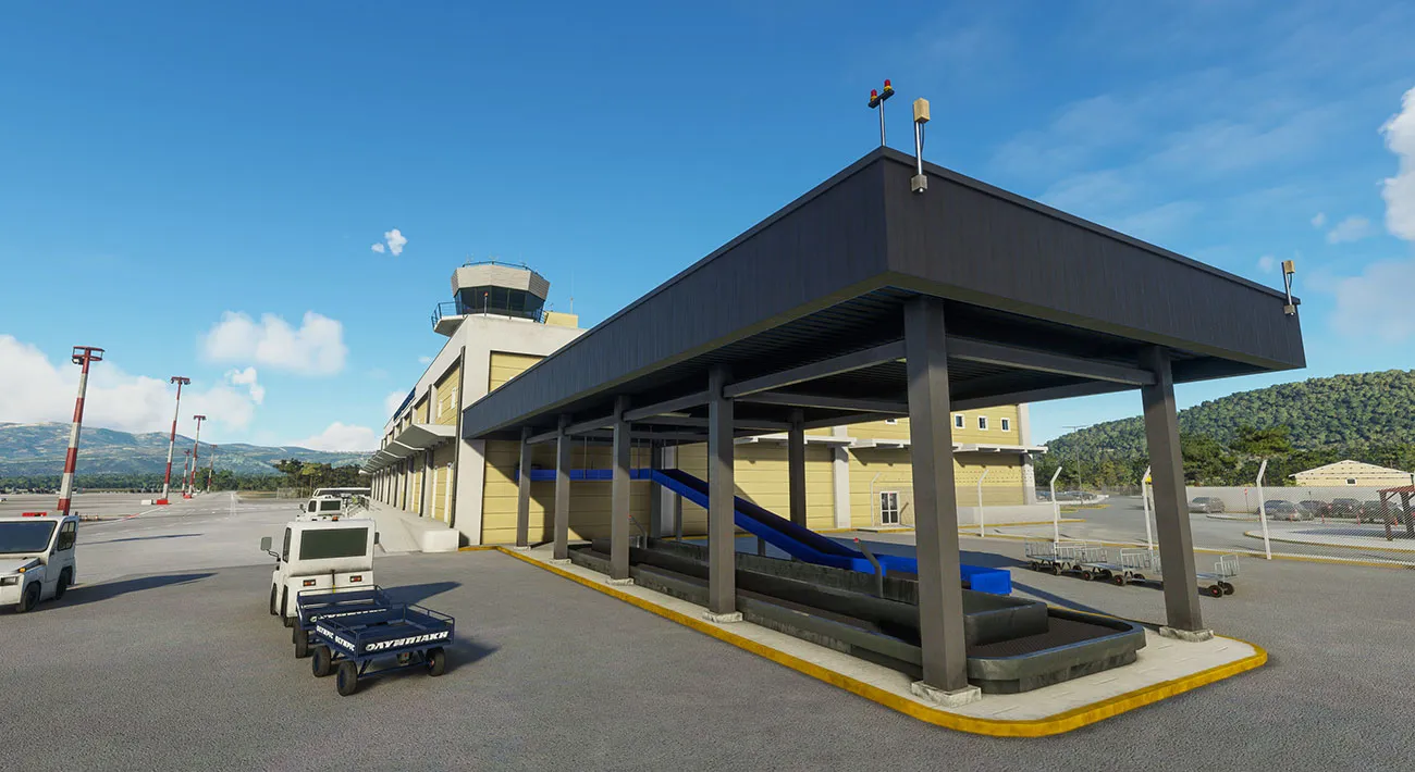 Аэропорт LGSM ( Самос, Греция )